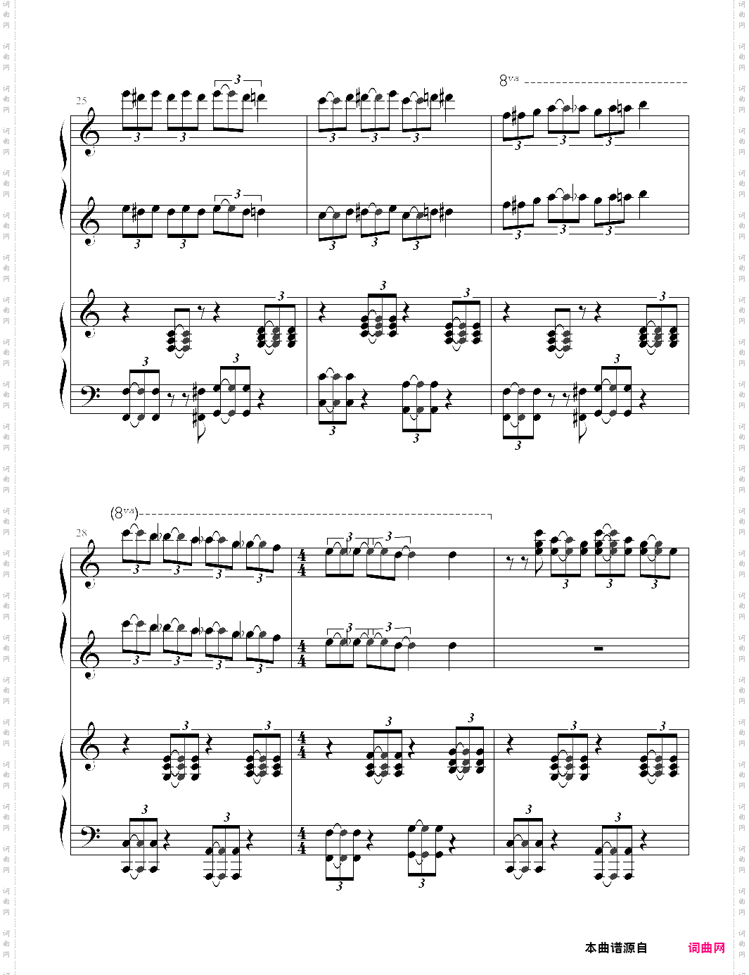 heart and soul四手联弹豪华版