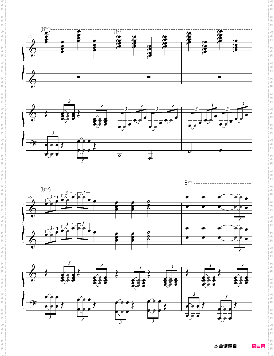 heart and soul四手联弹豪华版