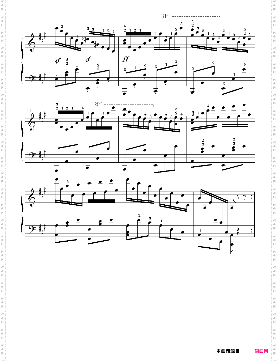 车尔尼299 no·35