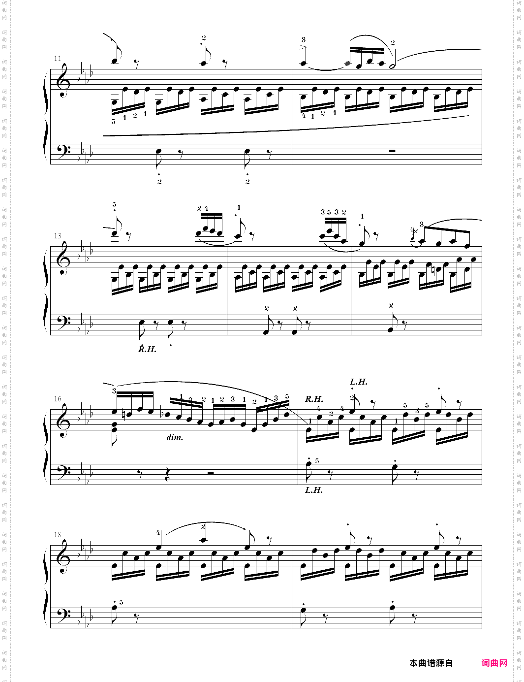 车尔尼849钢琴流畅练习曲-27