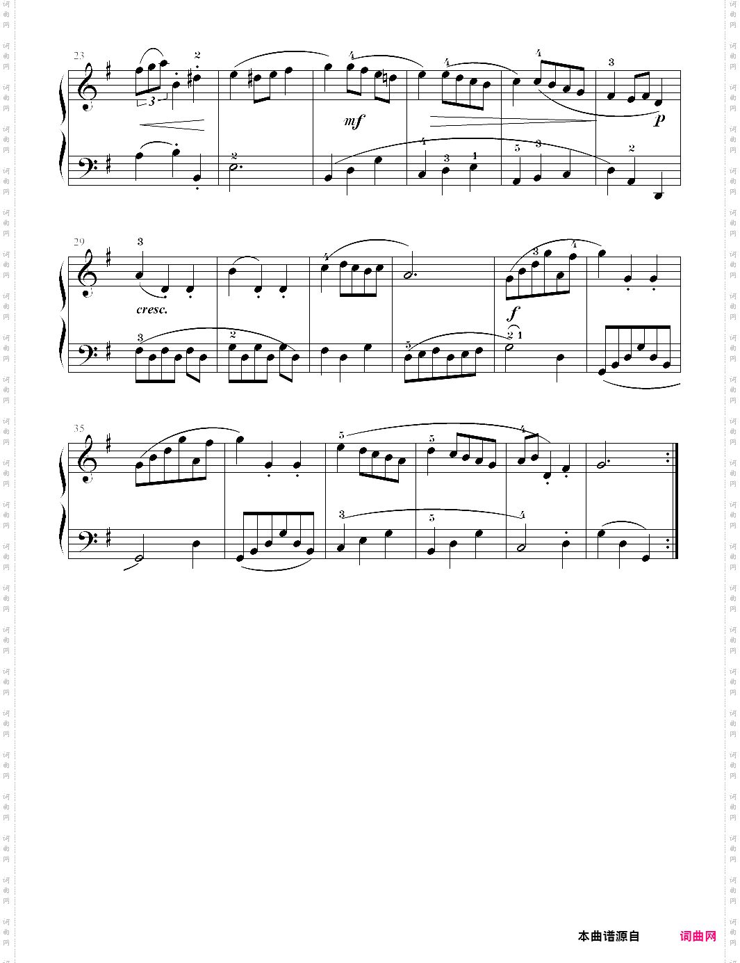 03-小步舞曲巴赫初级钢琴曲全集03