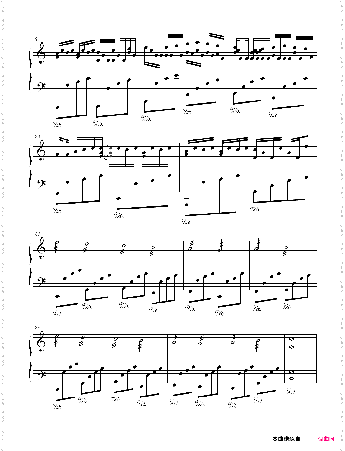 卡农george winston版