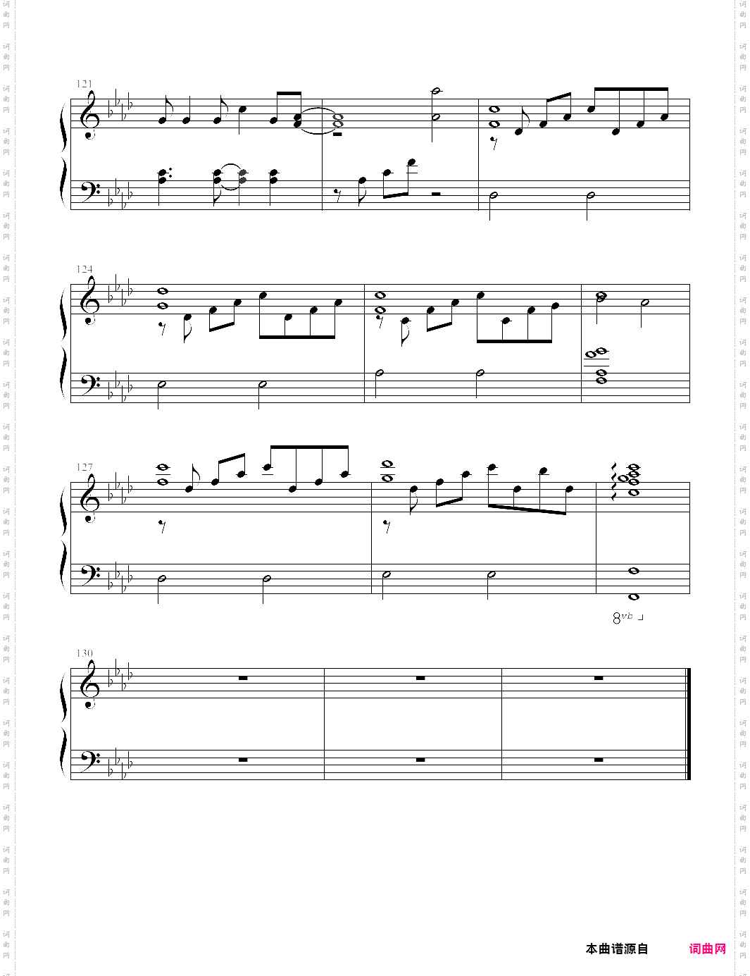 viva la vida钢琴独奏谱，coldplay