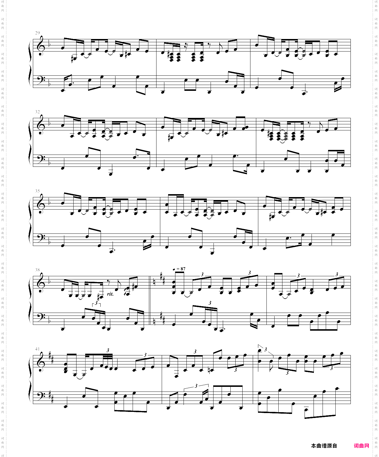 秋叶autumn leaves，yiruma完美演奏版