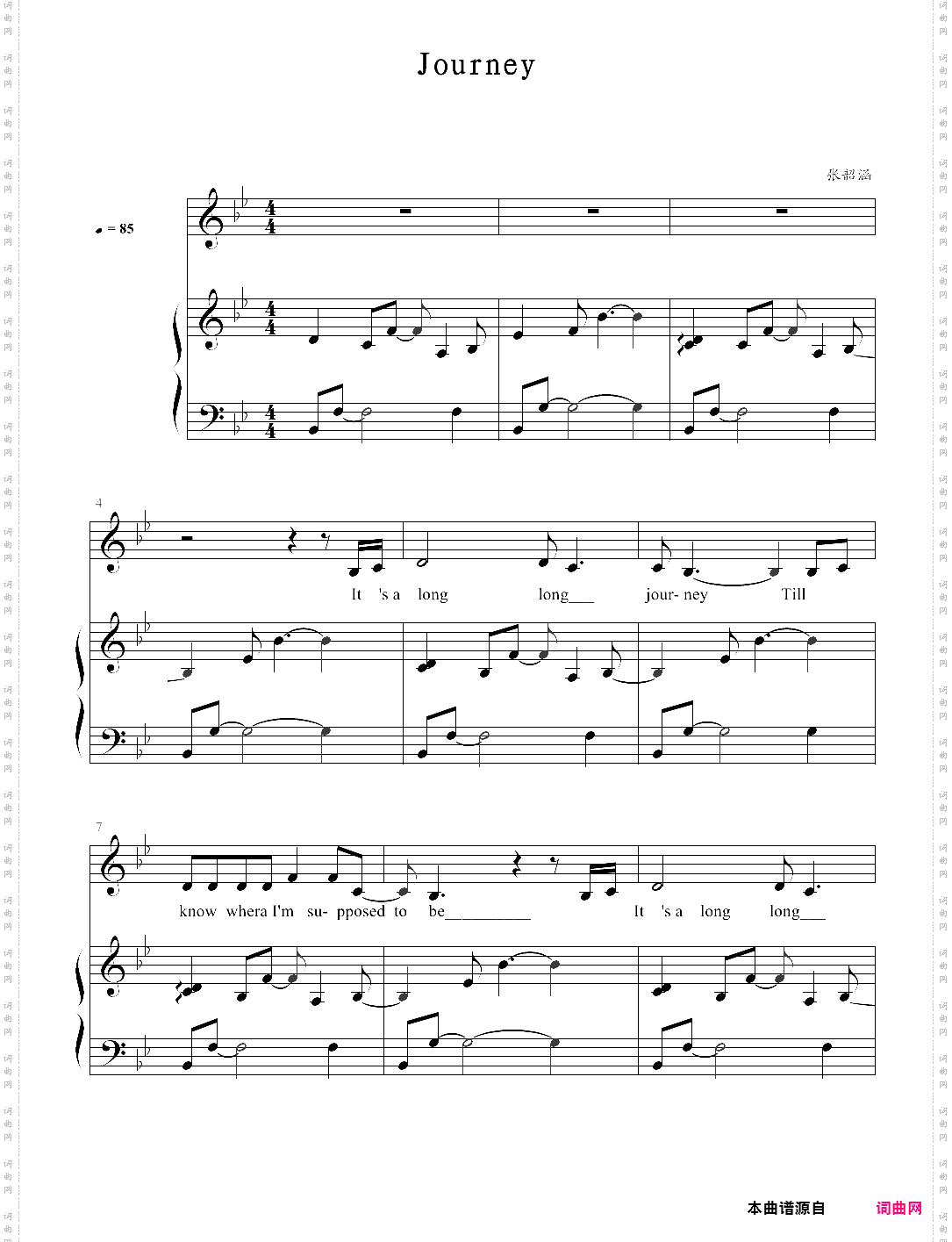 journey 弹唱版 journey 弹唱版