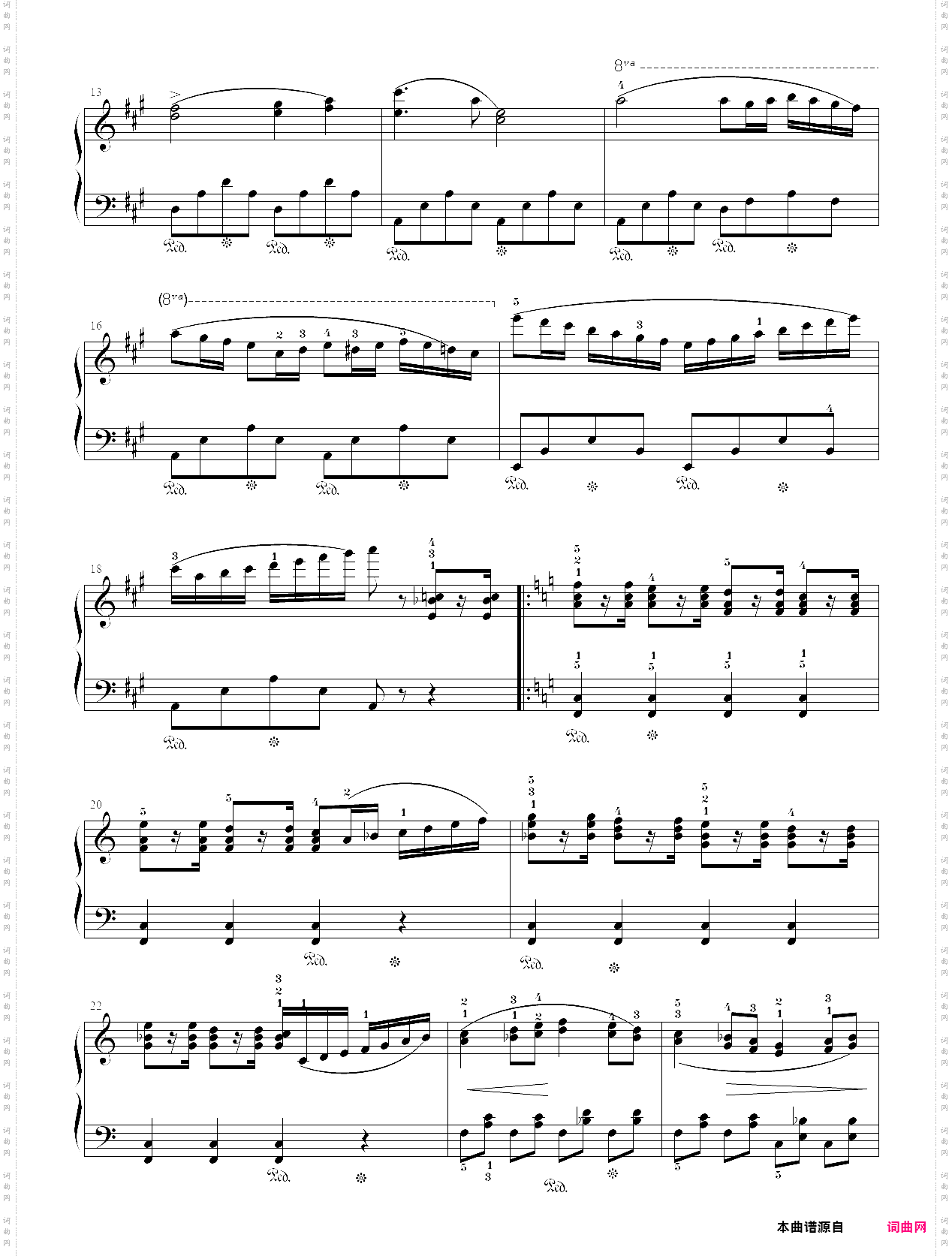15·【规定曲目a组】3、西班牙舞曲- 中国音乐学院钢琴考级第五级2019版