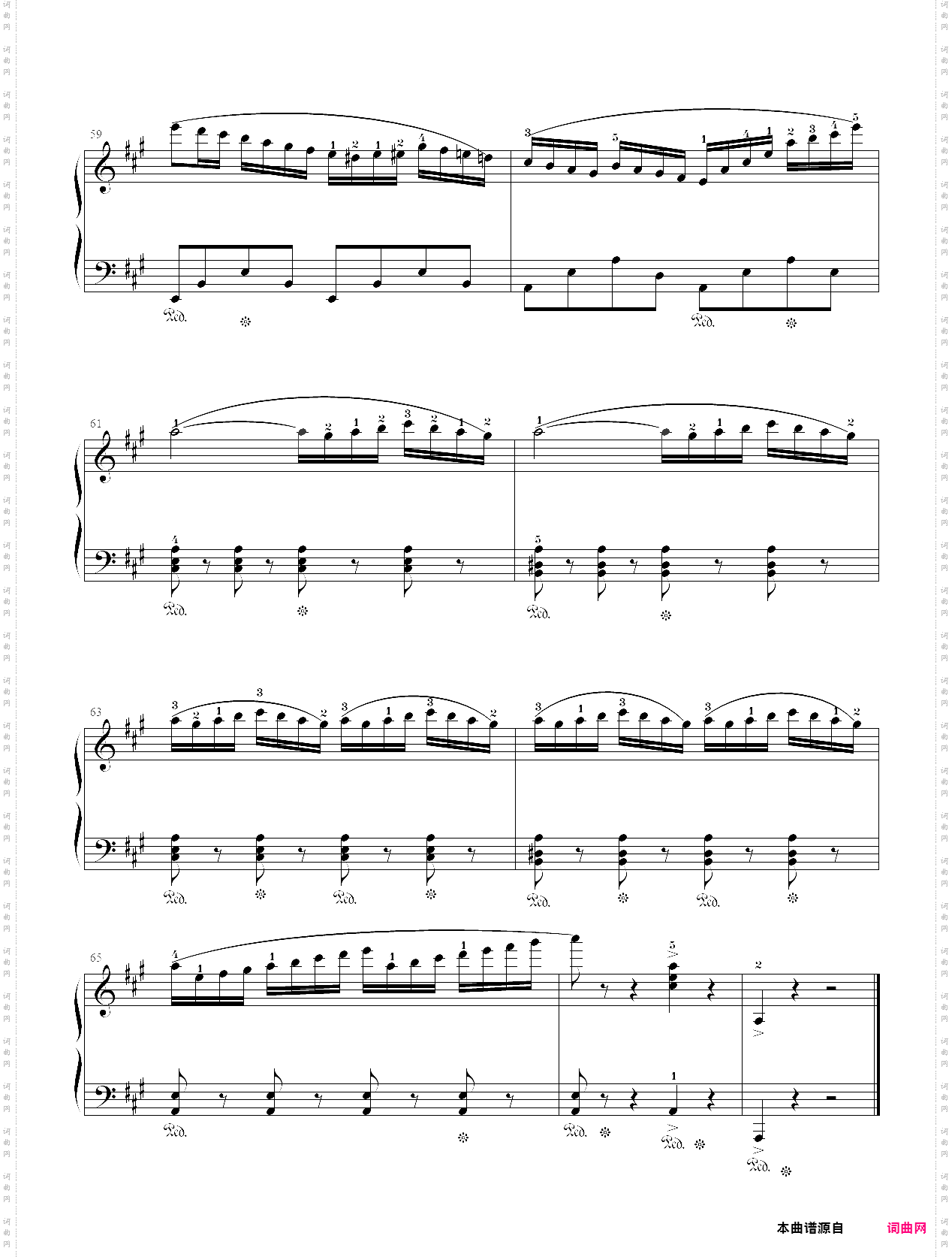 15·【规定曲目a组】3、西班牙舞曲- 中国音乐学院钢琴考级第五级2019版