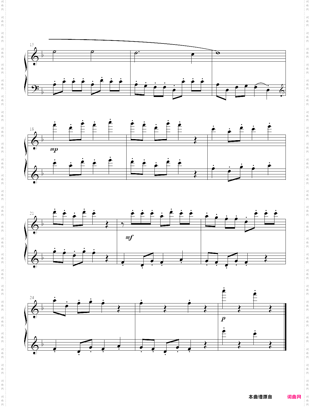 14·【规定曲目a组】2、京剧小段 - 中国音乐学院钢琴考级第三级2019版