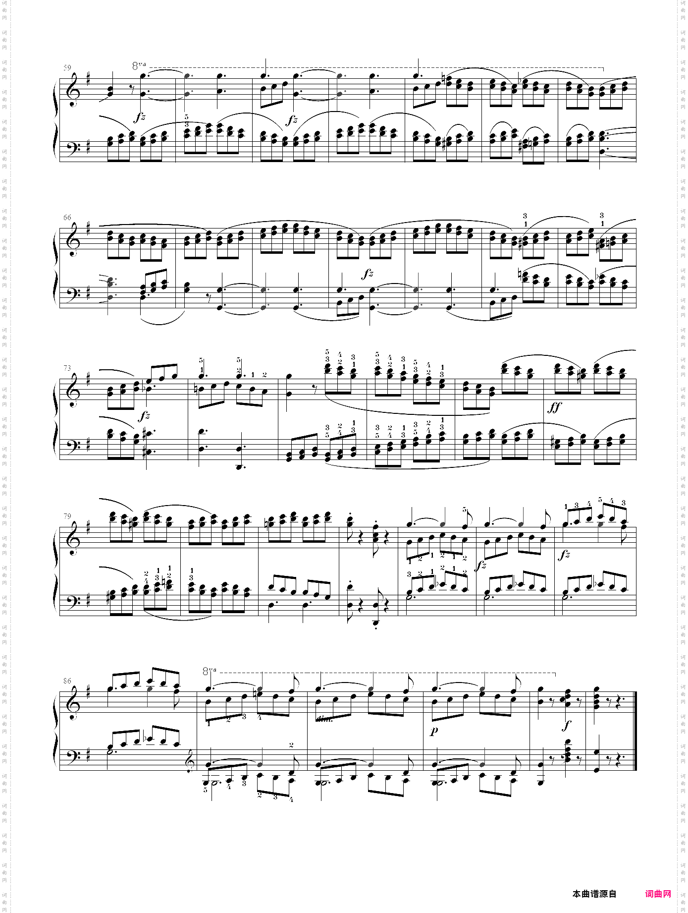 16· 克列曼蒂钢琴练习曲【名手之道】