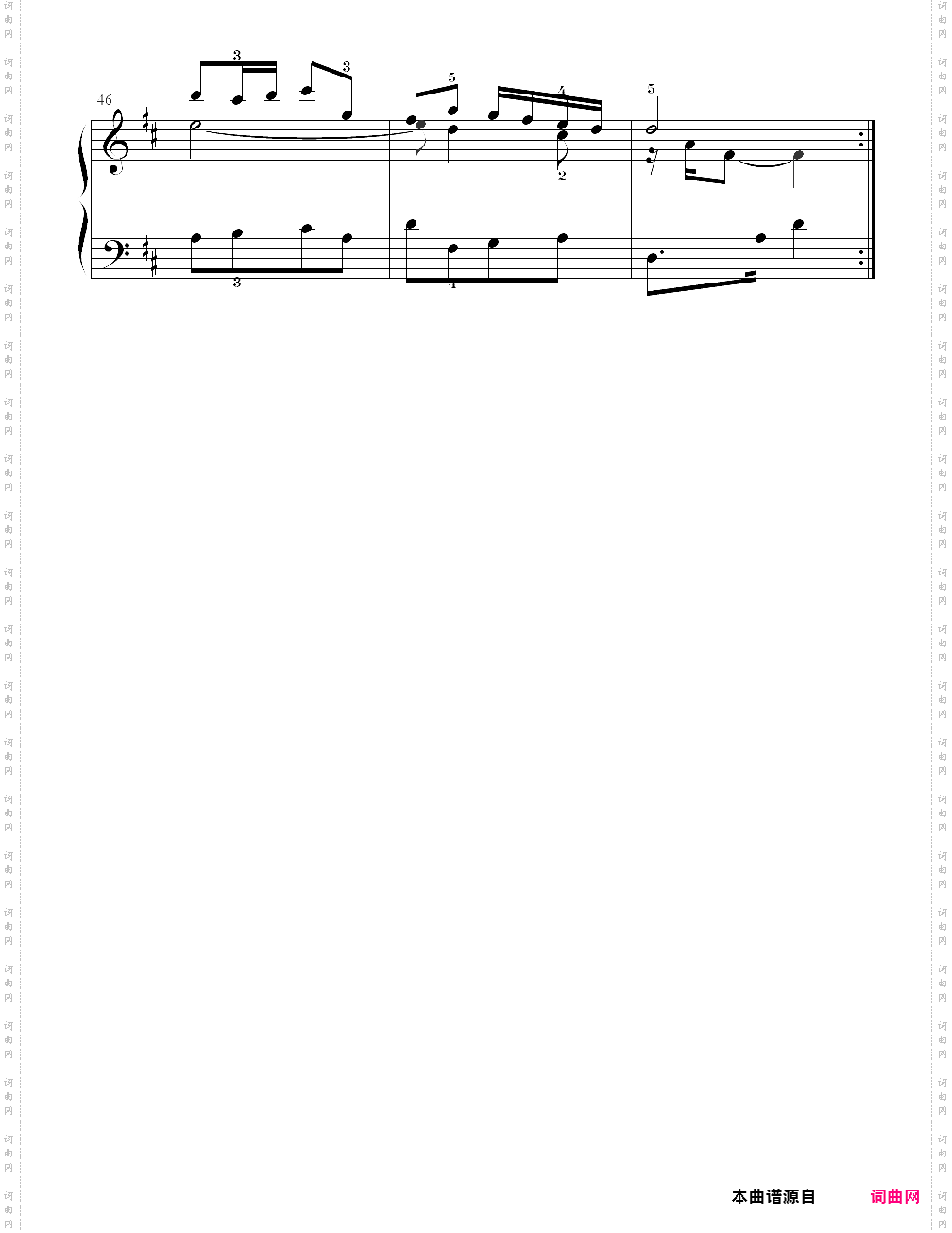 16、为初学者用的六首小前奏曲4- 巴赫小前奏曲与赋格