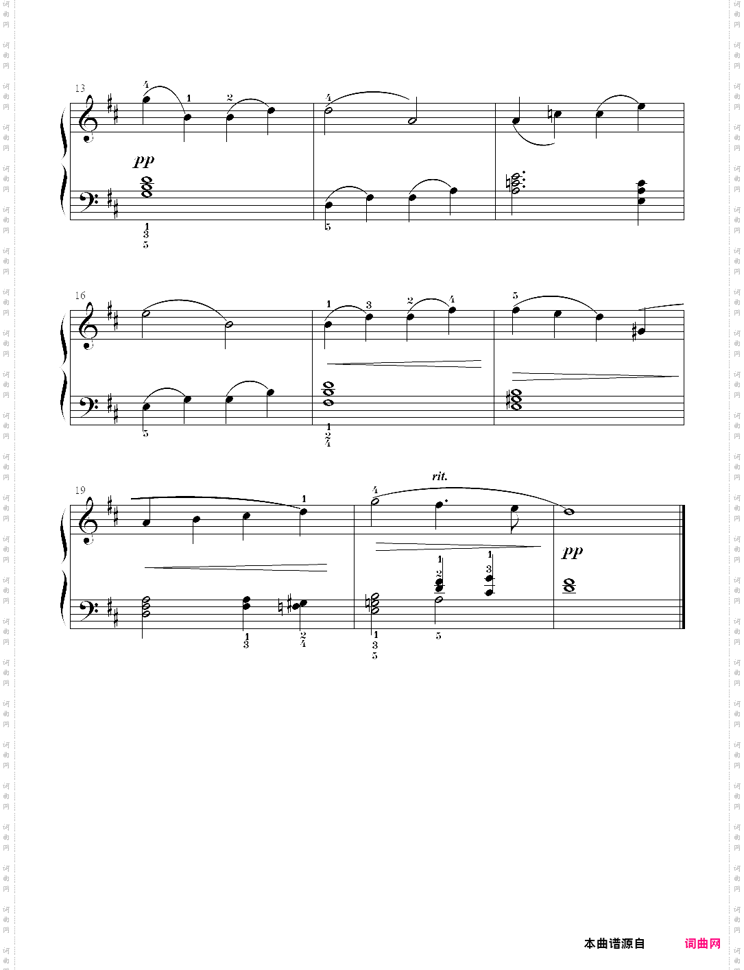 8、汉泽尔与格蕾太尔夜晚,我要睡了- 古典音乐启蒙钢琴曲集