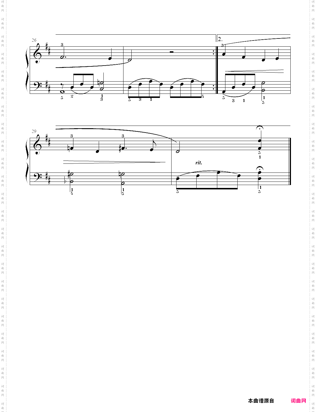 7、汉泽尔与格蕾太尔小睡神之歌- 古典音乐启蒙钢琴曲集