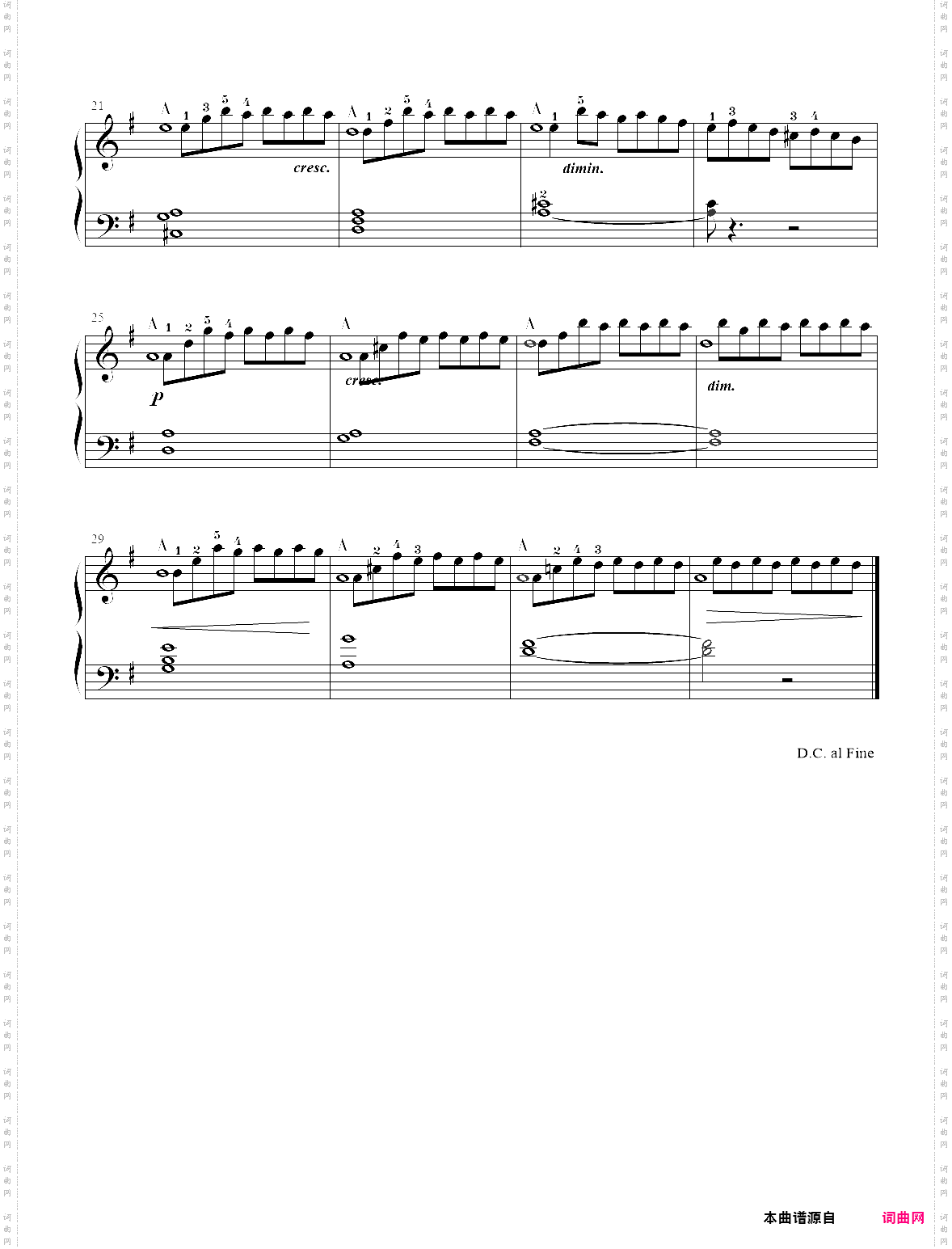 14· 第14首 - 莱蒙钢琴练习曲作品 37