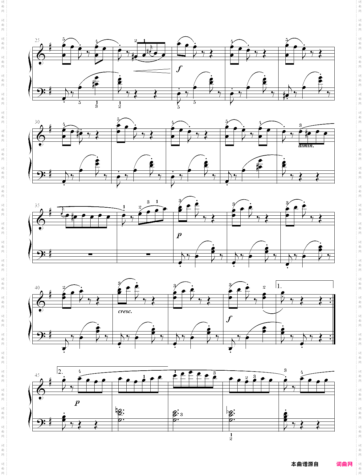 13· 第13首 - 莱蒙钢琴练习曲作品 37