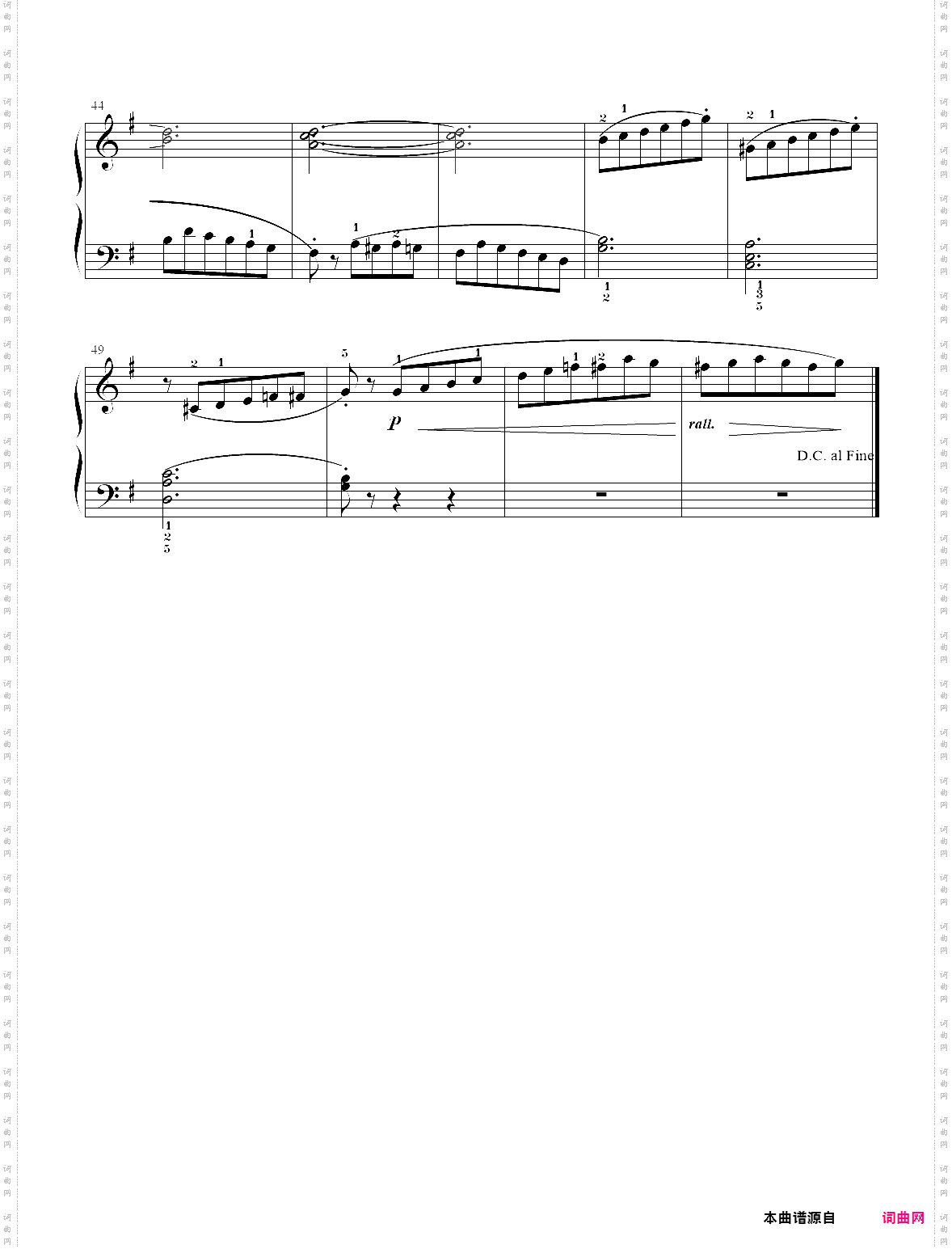11· 第11首 - 莱蒙钢琴练习曲作品 37