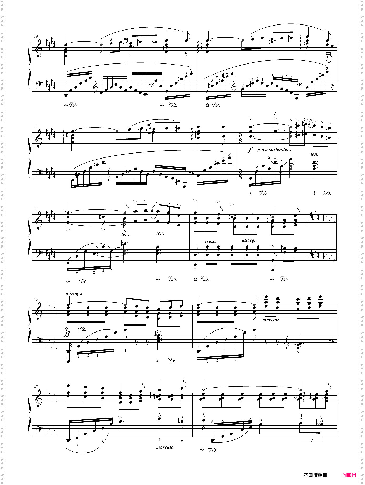 7·【规定曲目b组】3、练习曲 - 中国音乐学院钢琴考级第十级2019版
