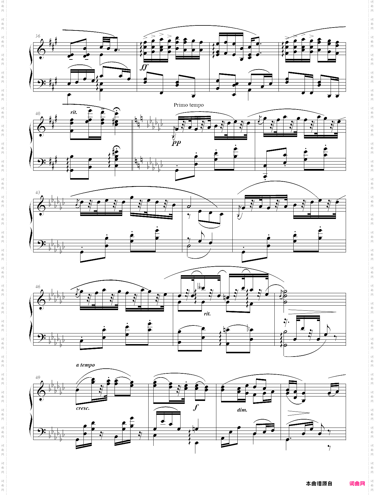 6·【规定曲目b组】2、幽默曲 - 中国音乐学院钢琴考级第十级2019版