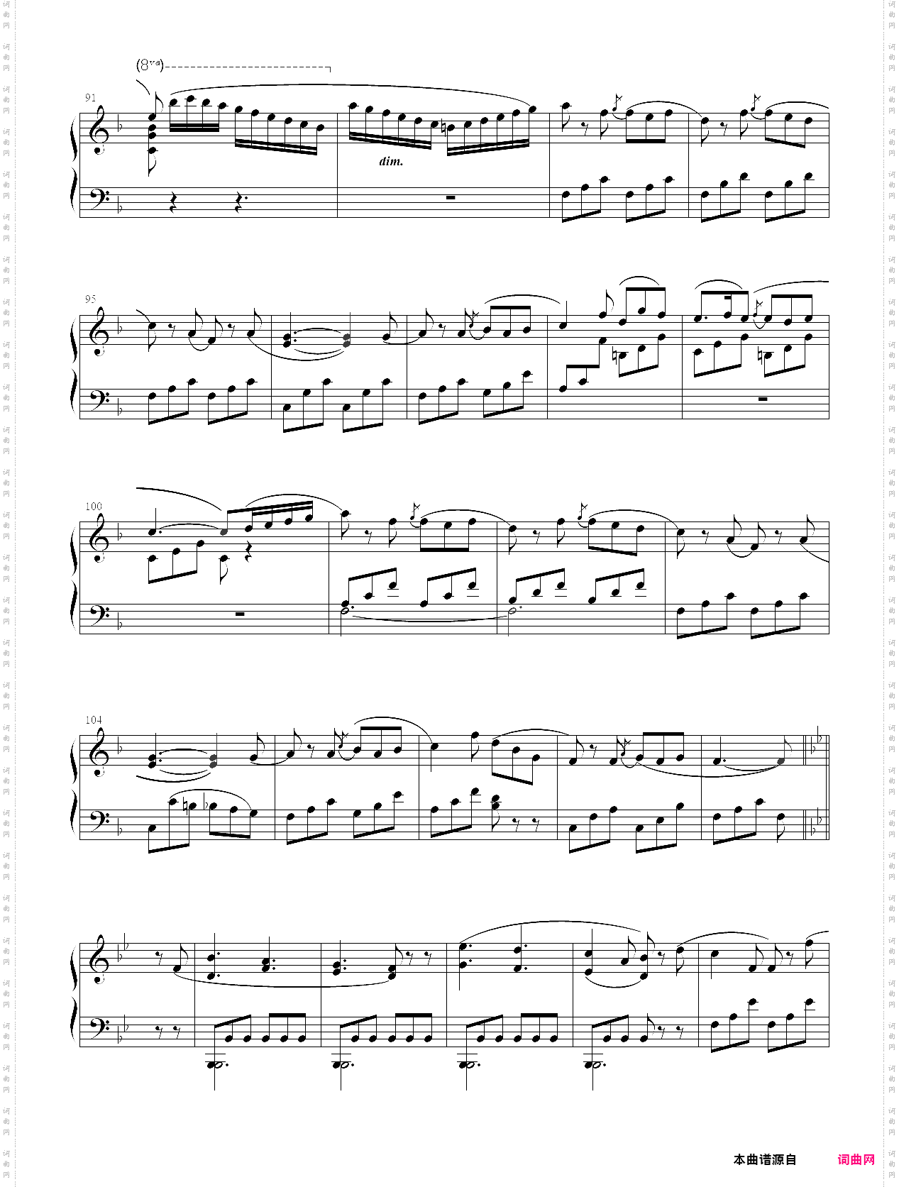 8·【自选曲目】1、回旋曲 - 中国音乐学院钢琴考级第八级2019版