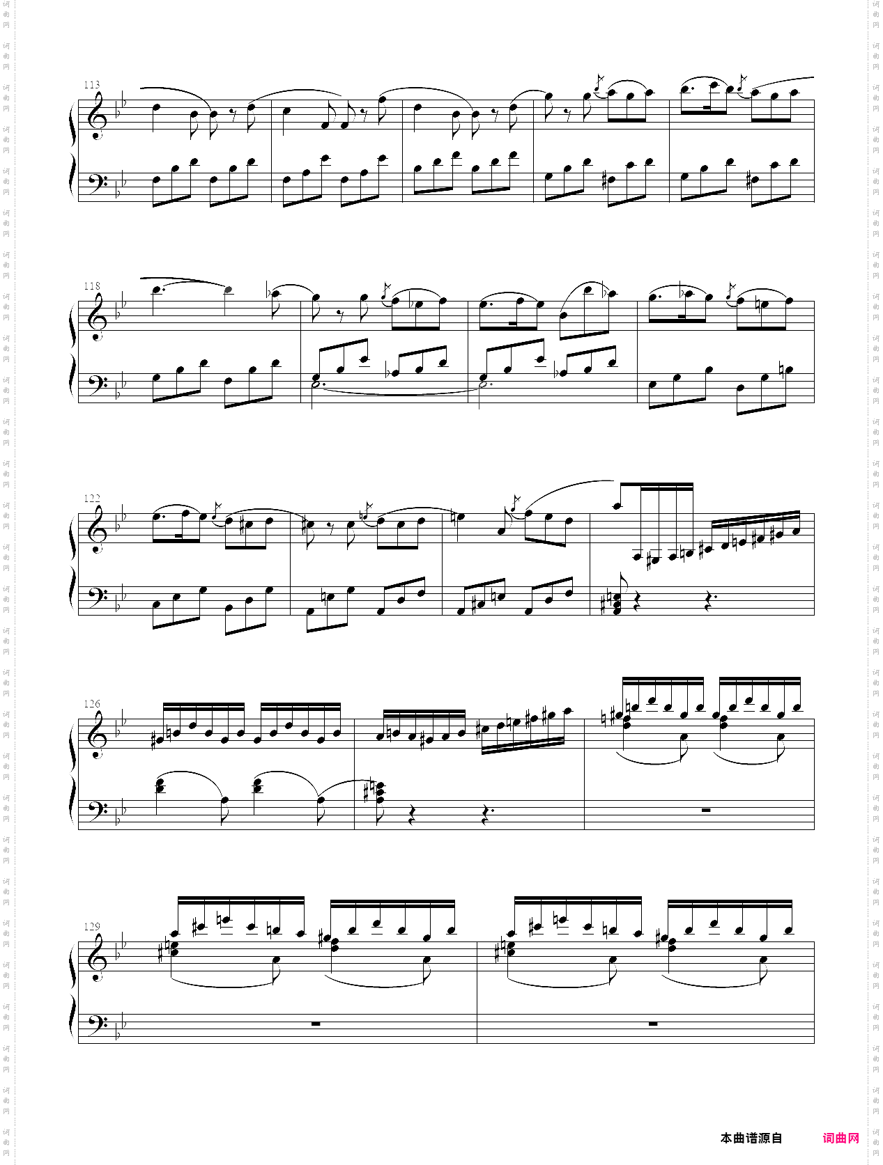 8·【自选曲目】1、回旋曲 - 中国音乐学院钢琴考级第八级2019版