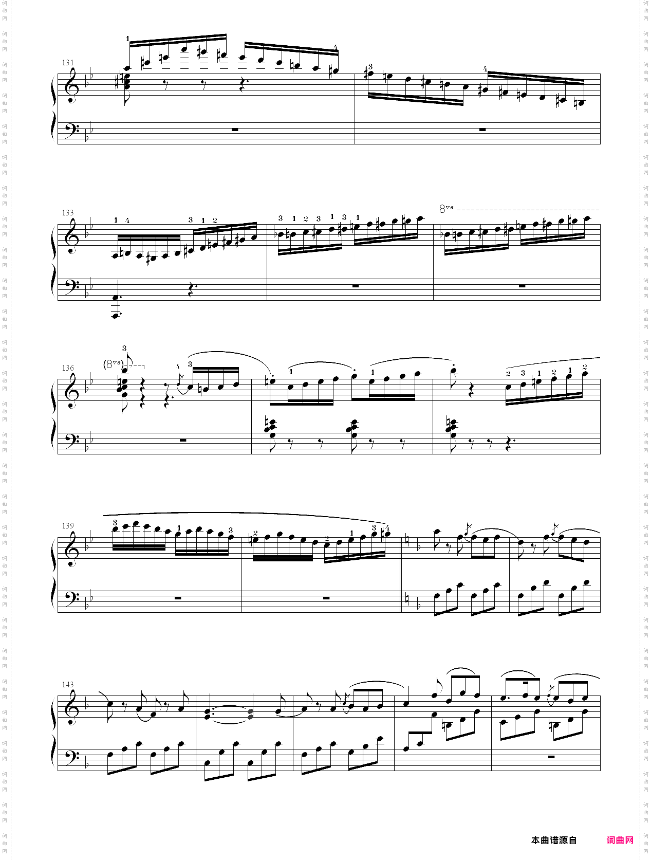 8·【自选曲目】1、回旋曲 - 中国音乐学院钢琴考级第八级2019版