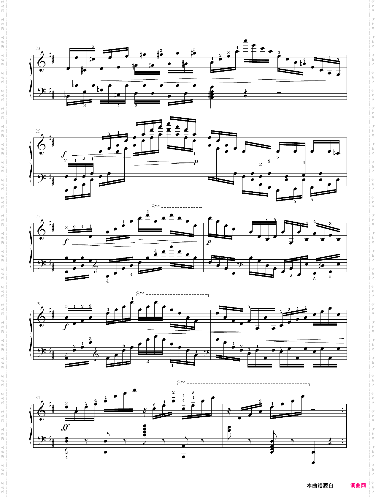 2·【规定曲目a组】1、练习曲 - 中国音乐学院钢琴考级第七级2019版