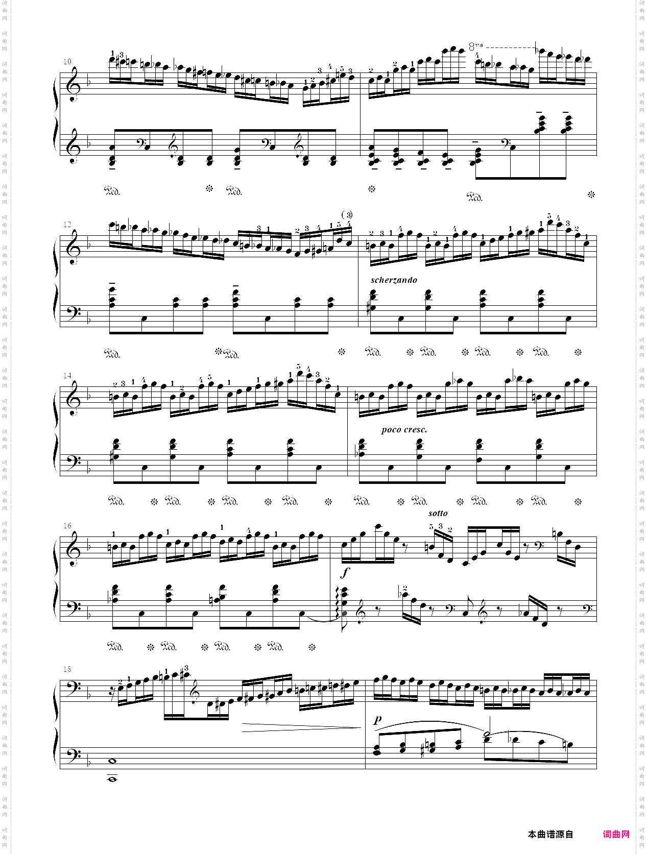 2·【规定曲目a组】1、练习曲 - 中国音乐学院钢琴考级第九级2019版