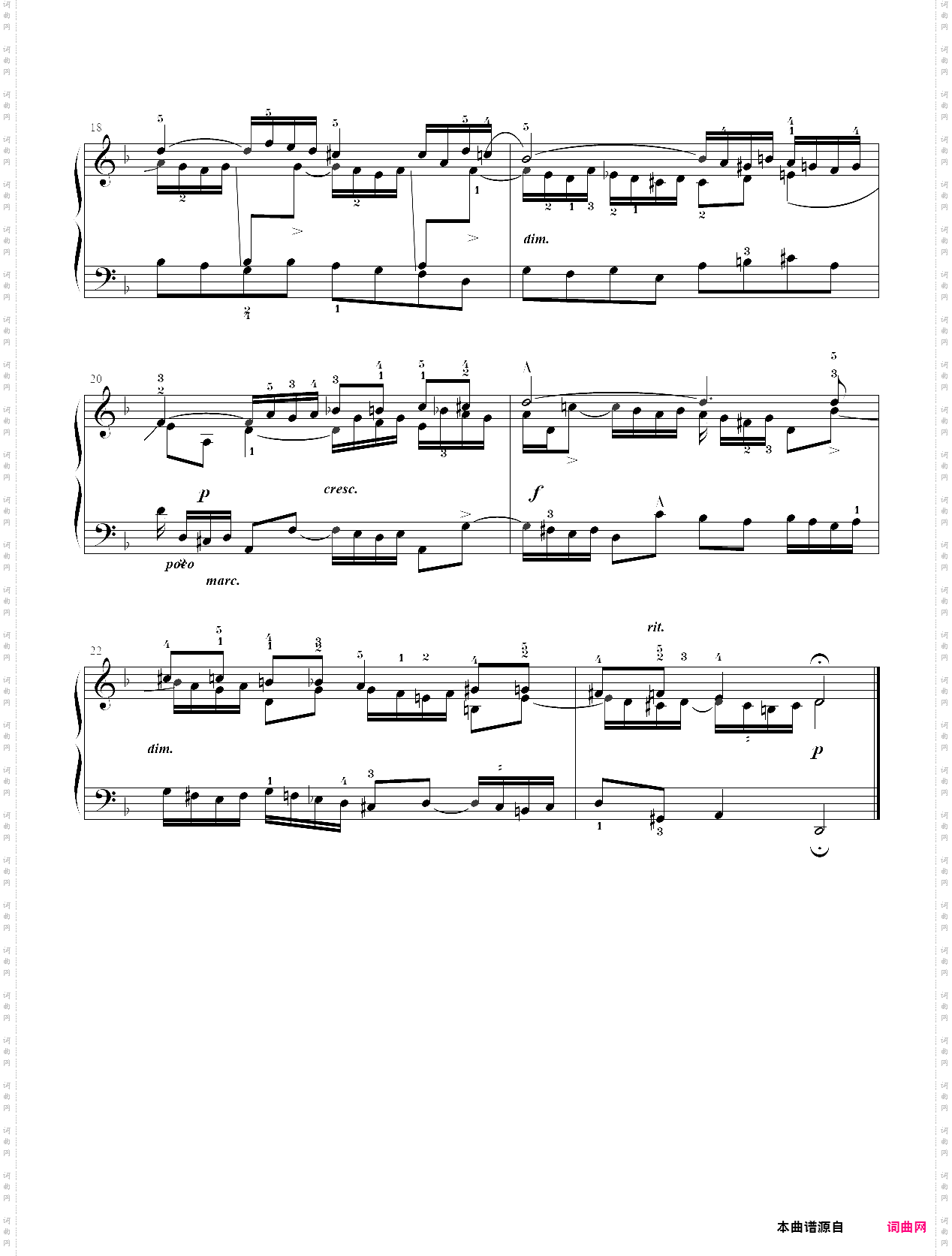 14·【规定曲目a组】2、三部创意曲 - 中国音乐学院钢琴考级第六级2019版