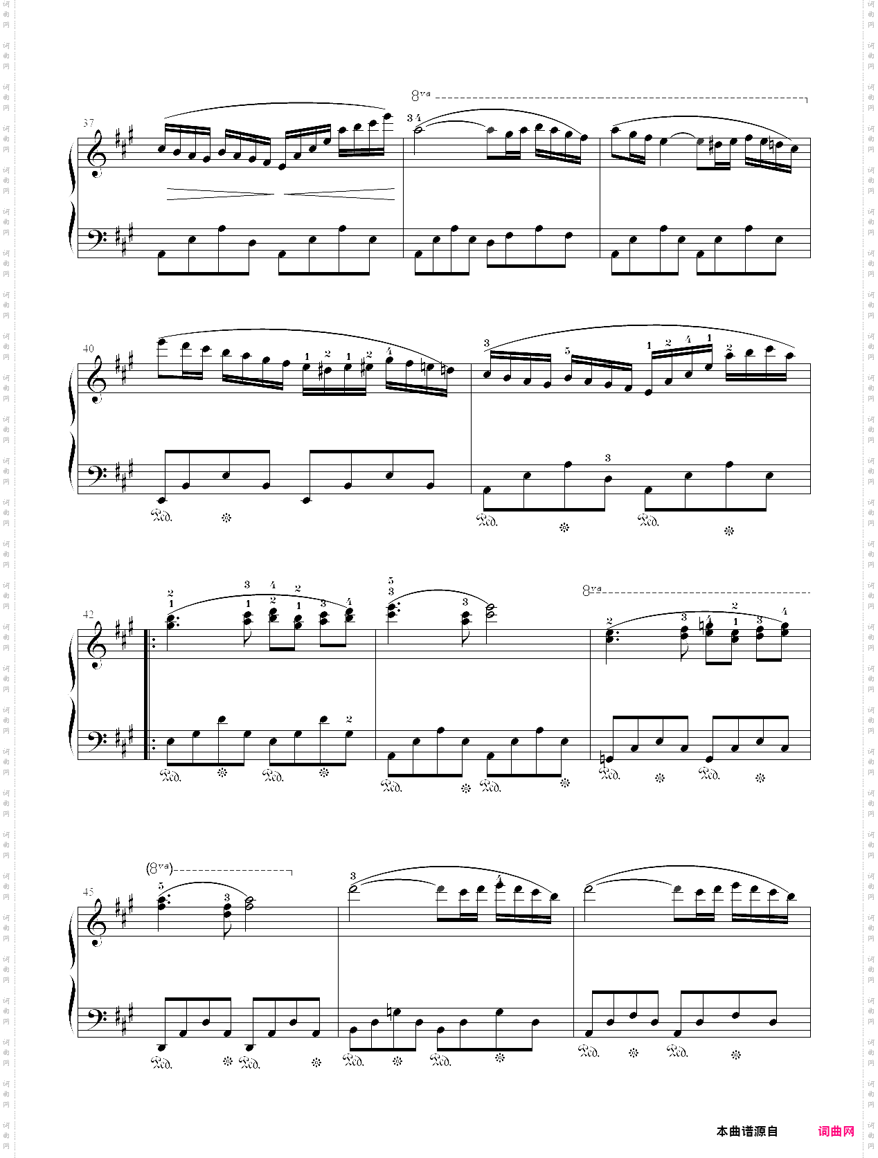 15·【规定曲目a组】3、西班牙舞曲- 中国音乐学院钢琴考级第五级2019版