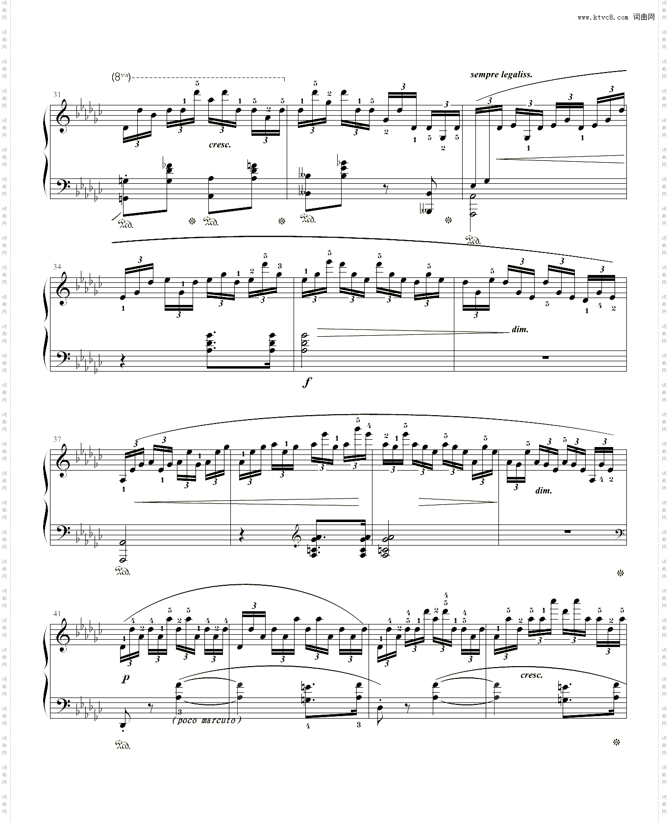 肖邦钢琴练习曲_op·10_no·5 黑键