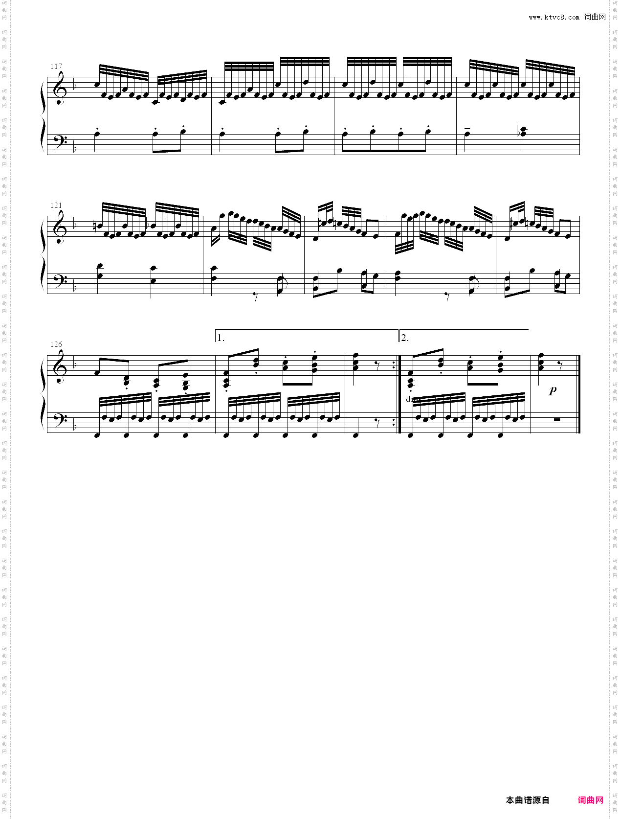 sonata in f major hob·xvi:23 海顿f大调奏鸣曲 第23首