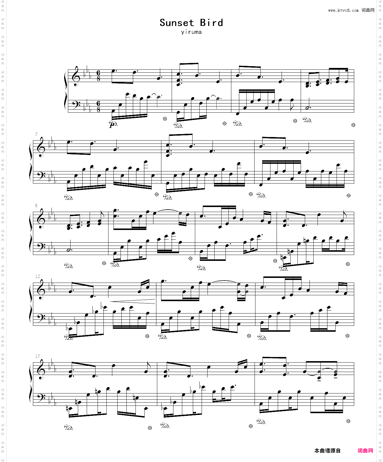 sunset birdyiruma·李闰珉《room with a view》