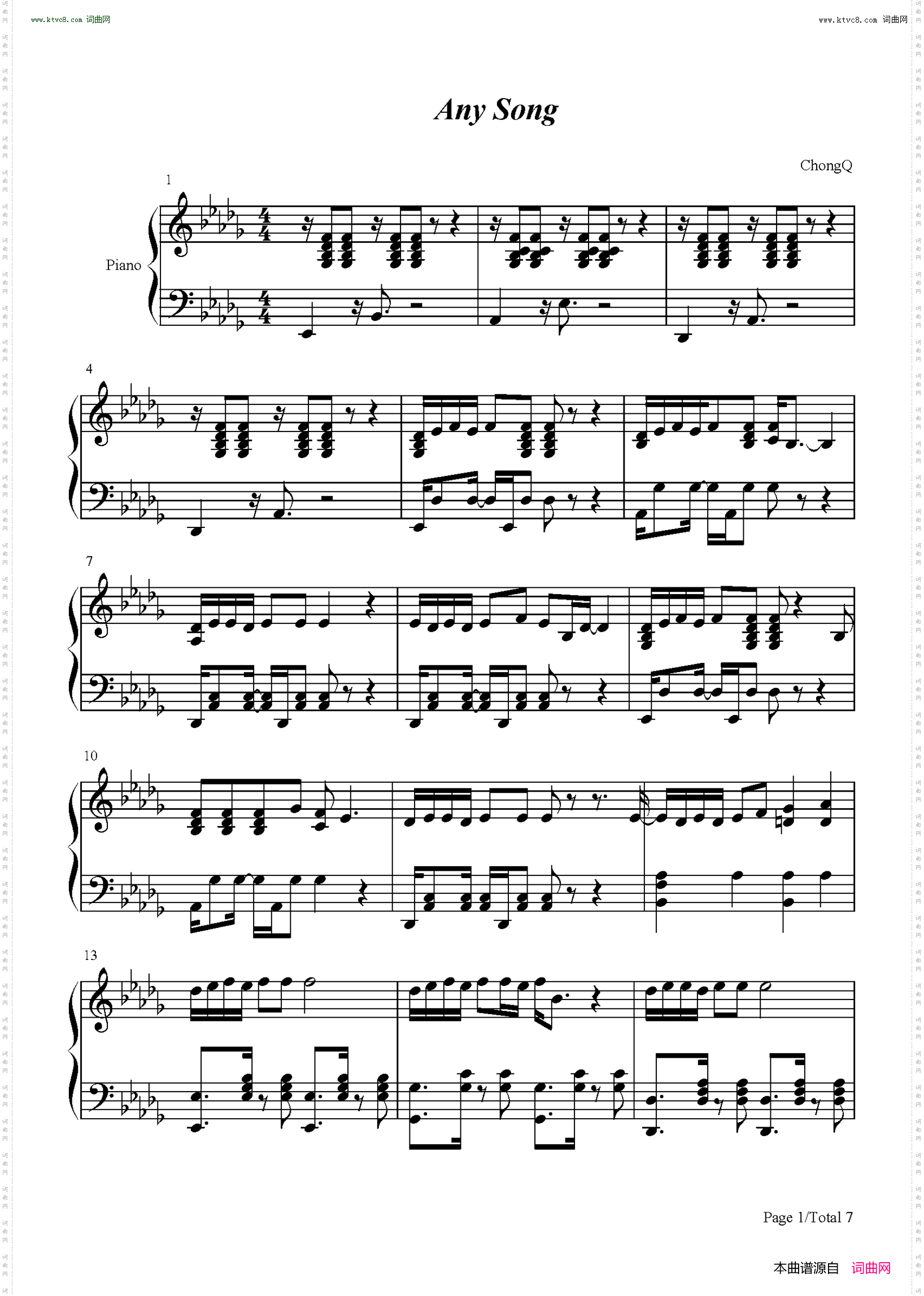 Any Song