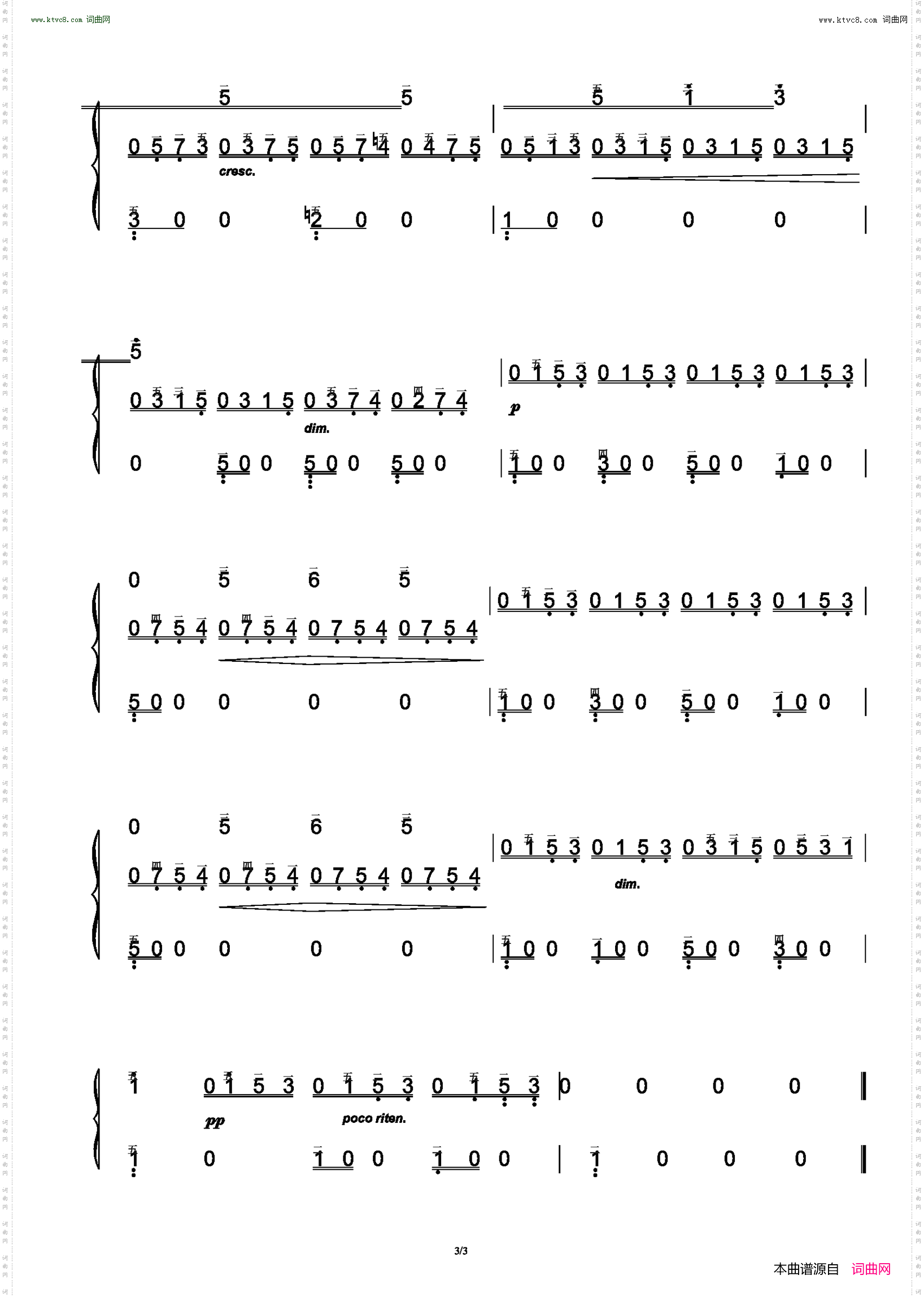 燕子_《25首钢琴进阶练习曲》