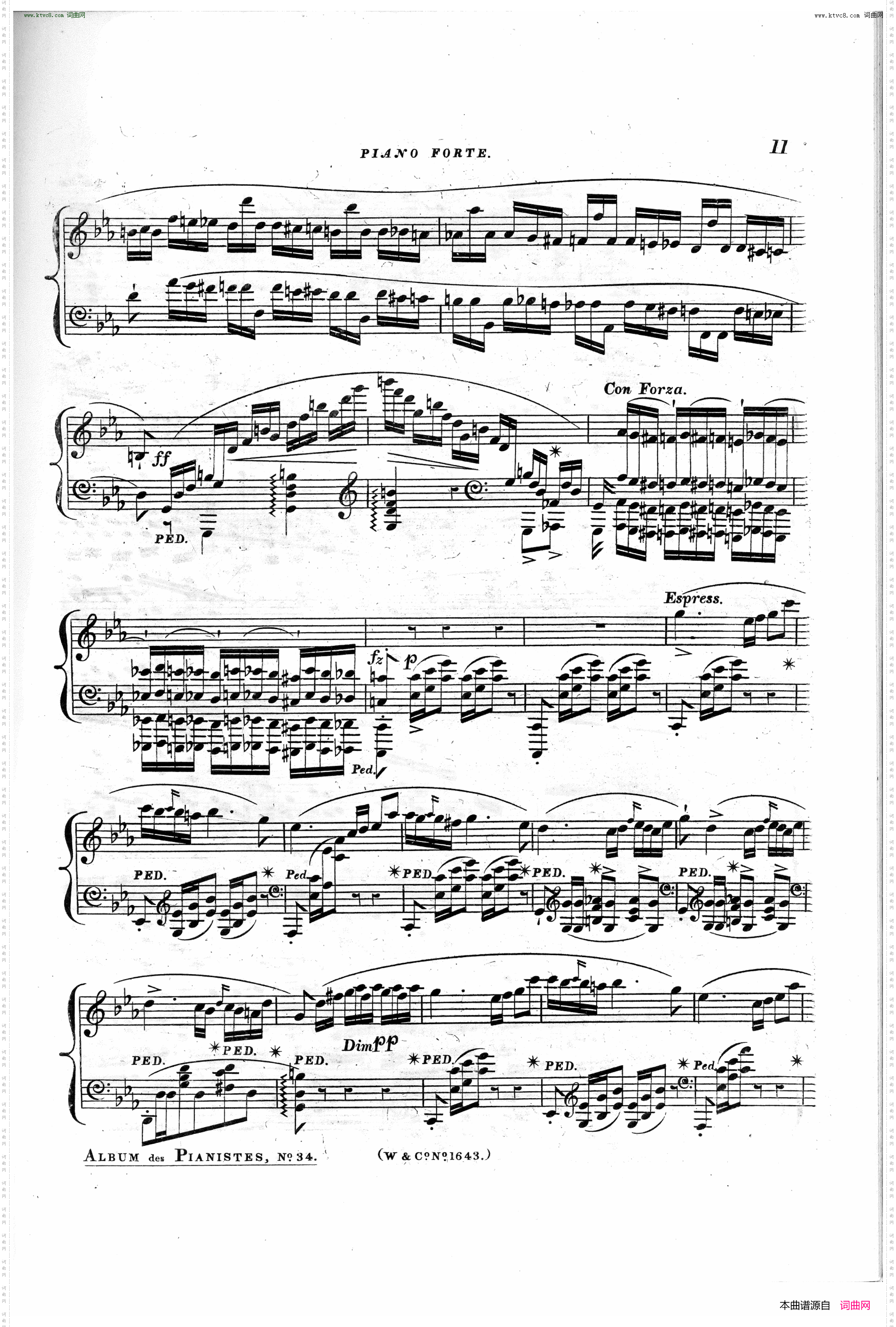 降E大调平静的行板与华丽的大波兰舞曲,作品22_Grande Polonaise Brillante in E-flat major, Op· 22