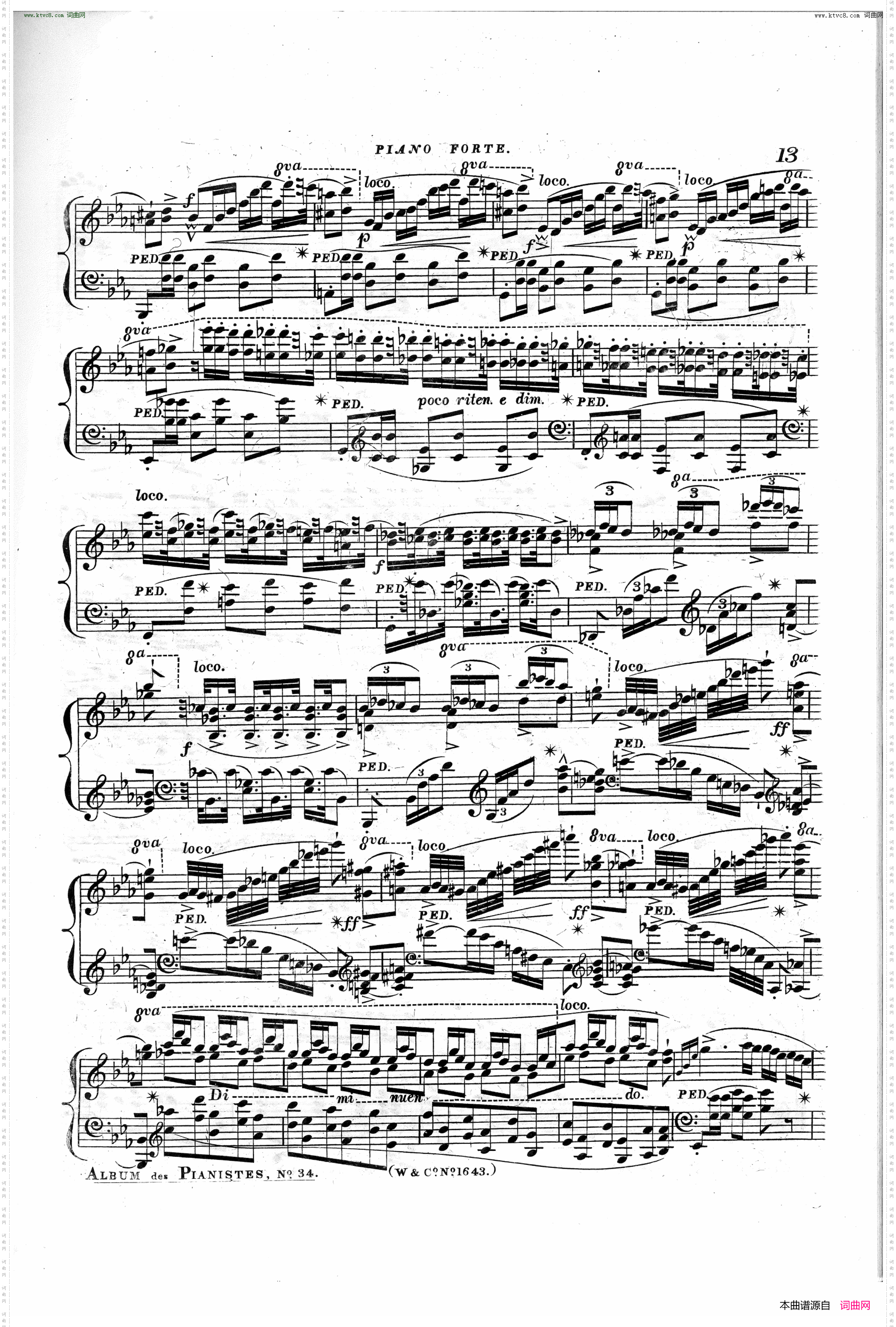 降E大调平静的行板与华丽的大波兰舞曲,作品22_Grande Polonaise Brillante in E-flat major, Op· 22