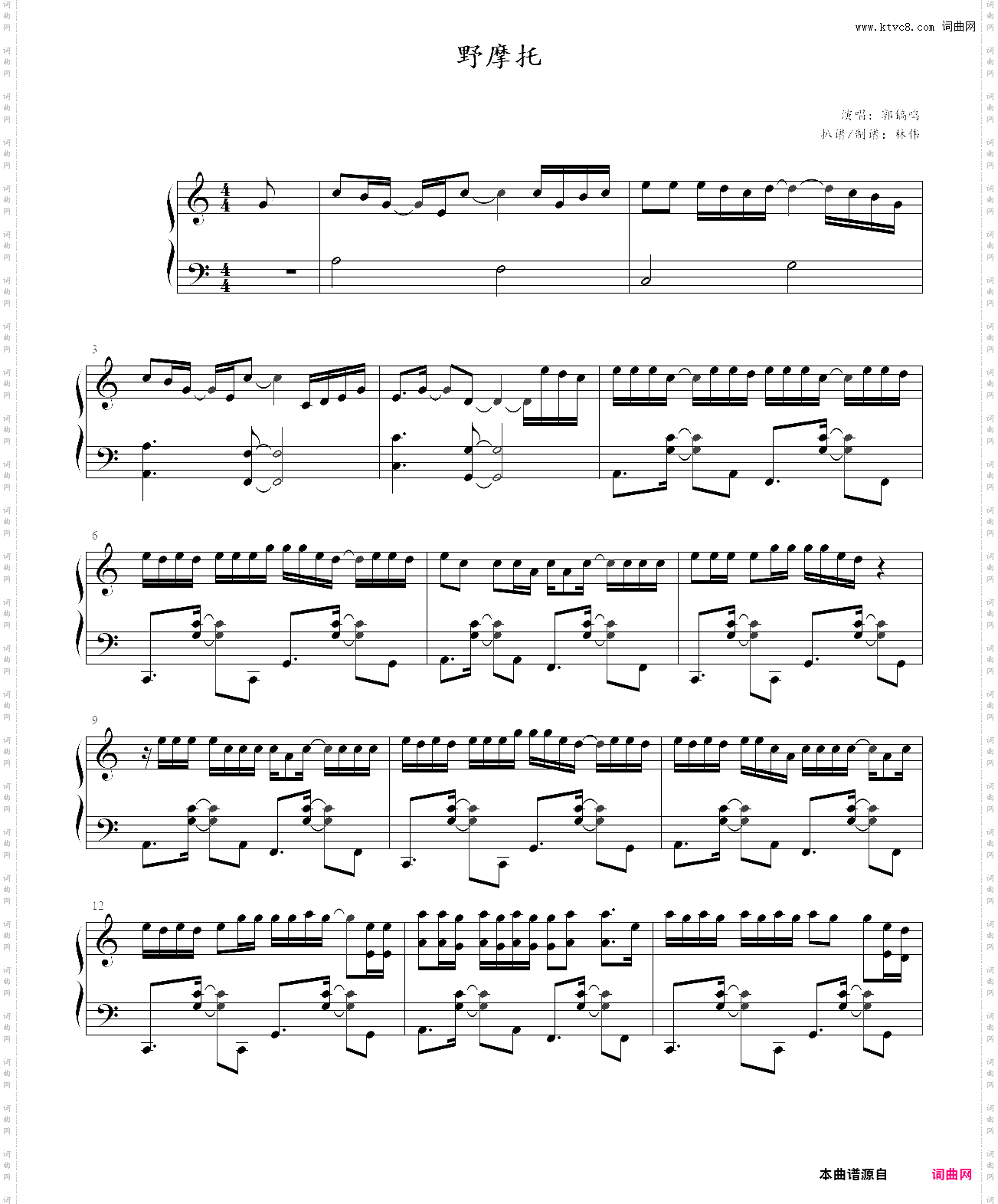 野摩托_抖音热搜原版