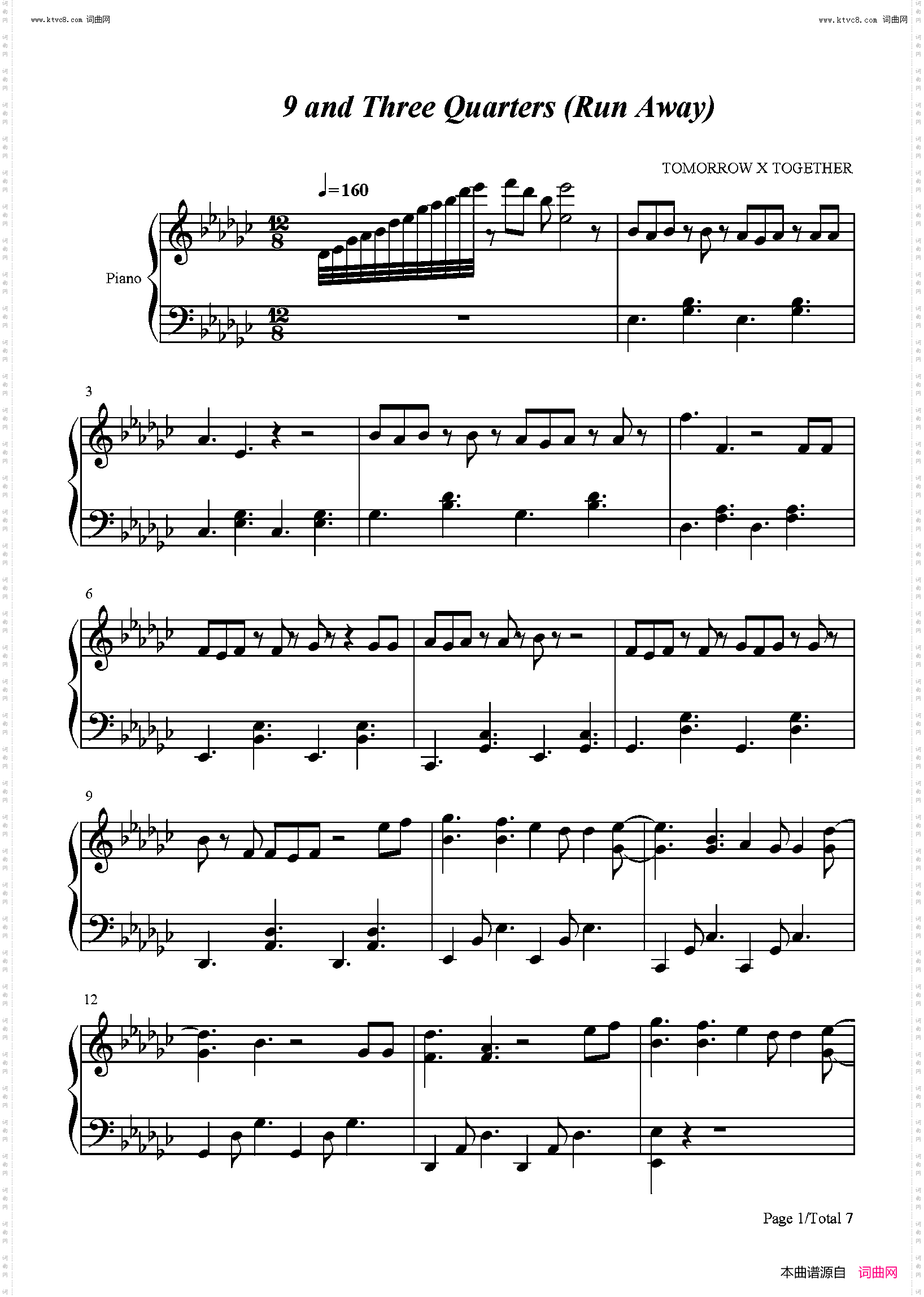 9 and Three Quarters Run Away