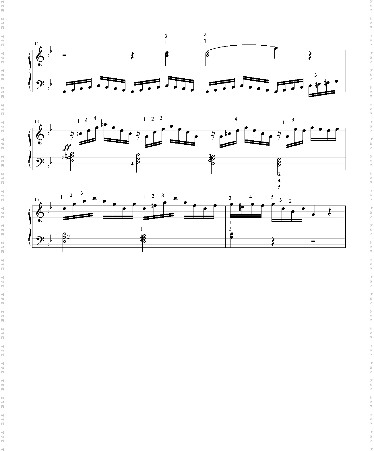 车尔尼练习曲NO·139 NO·75