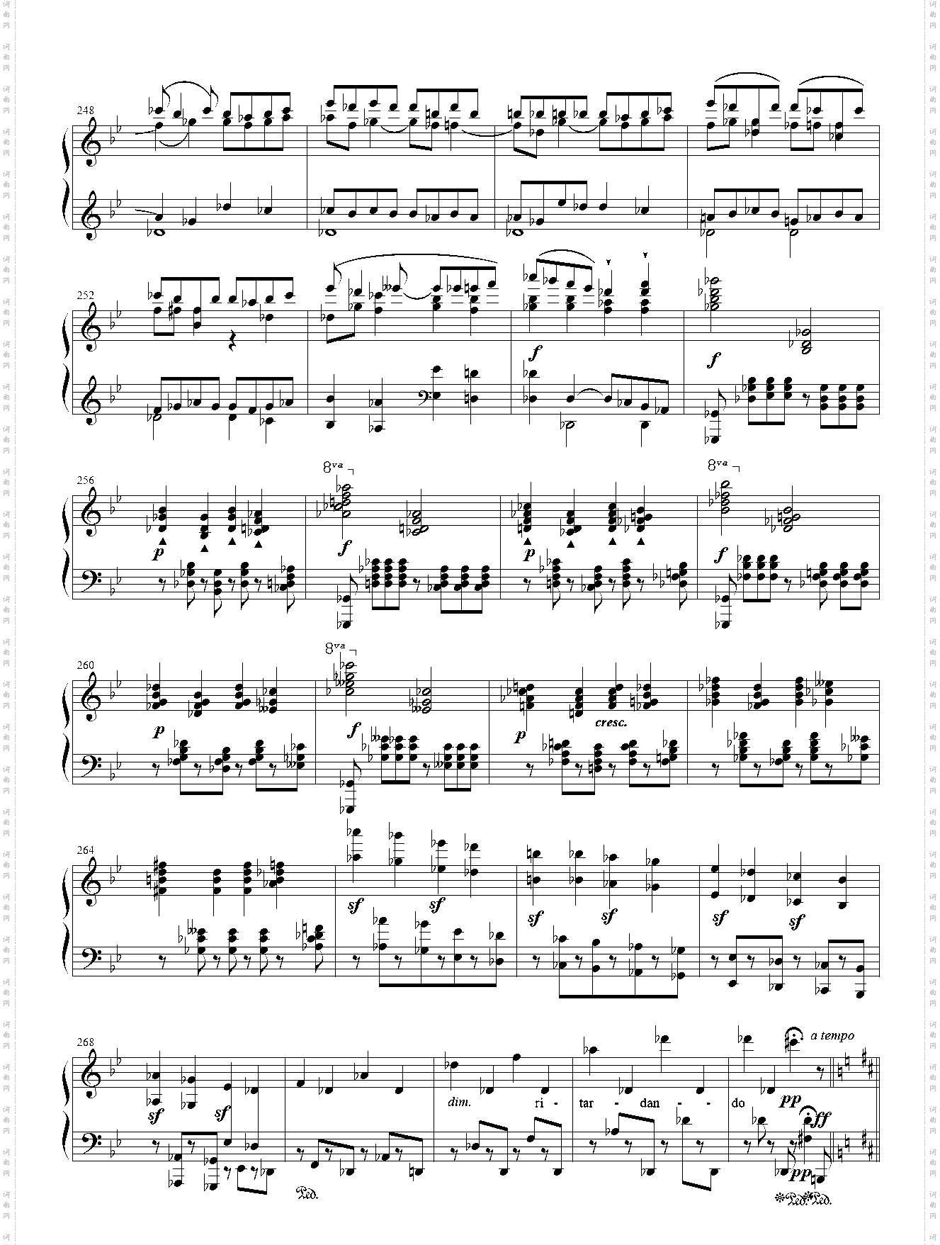 贝多芬-降B大调大奏鸣曲楔槌琴键 Op·106 第一乐章