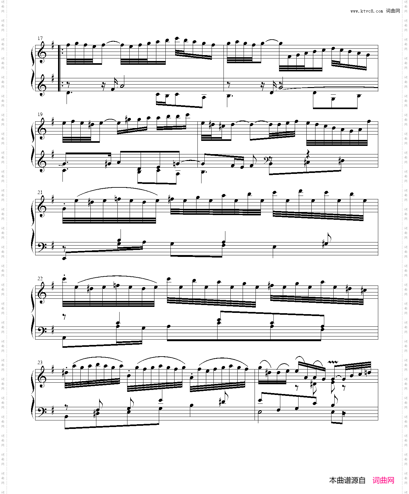 巴赫《哥德堡变奏曲》BMV988Var·13