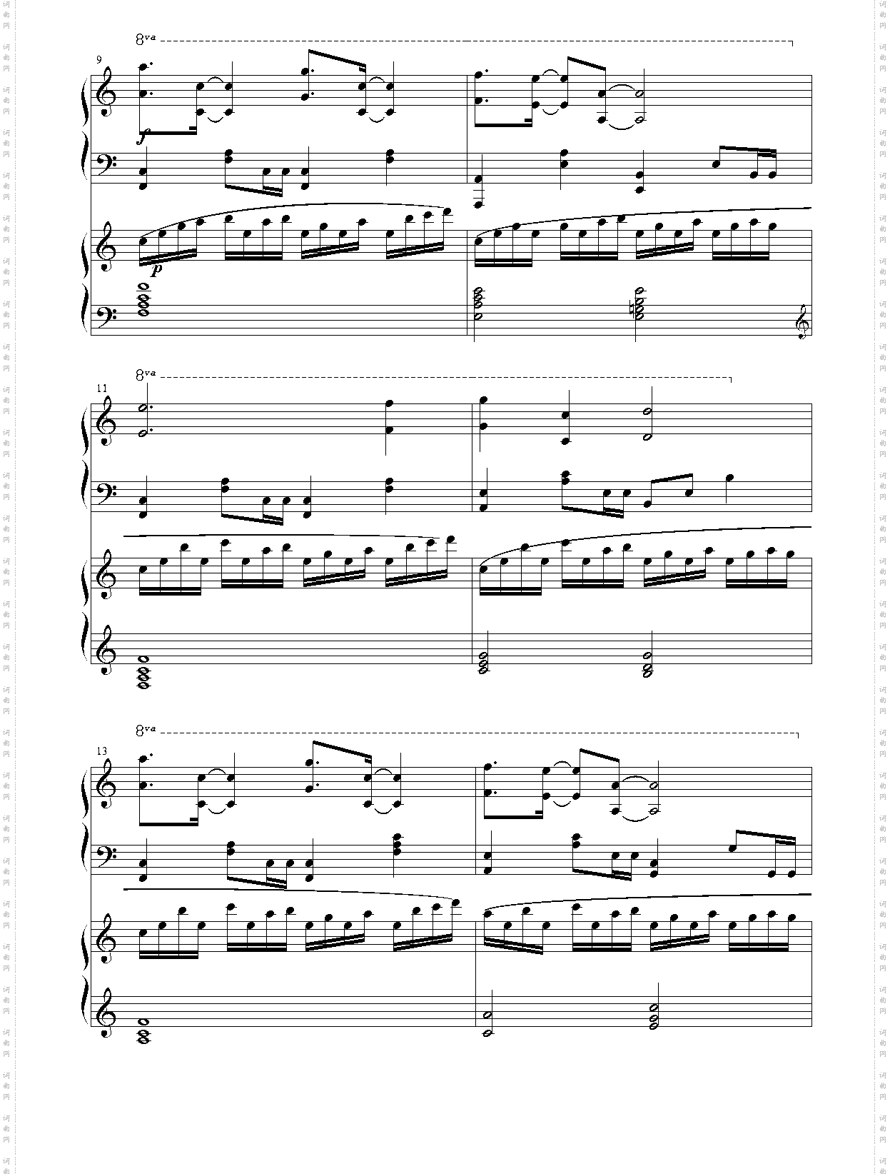 明日方舟大厅音乐《生命流》ARKNIGHTS OST 双钢琴