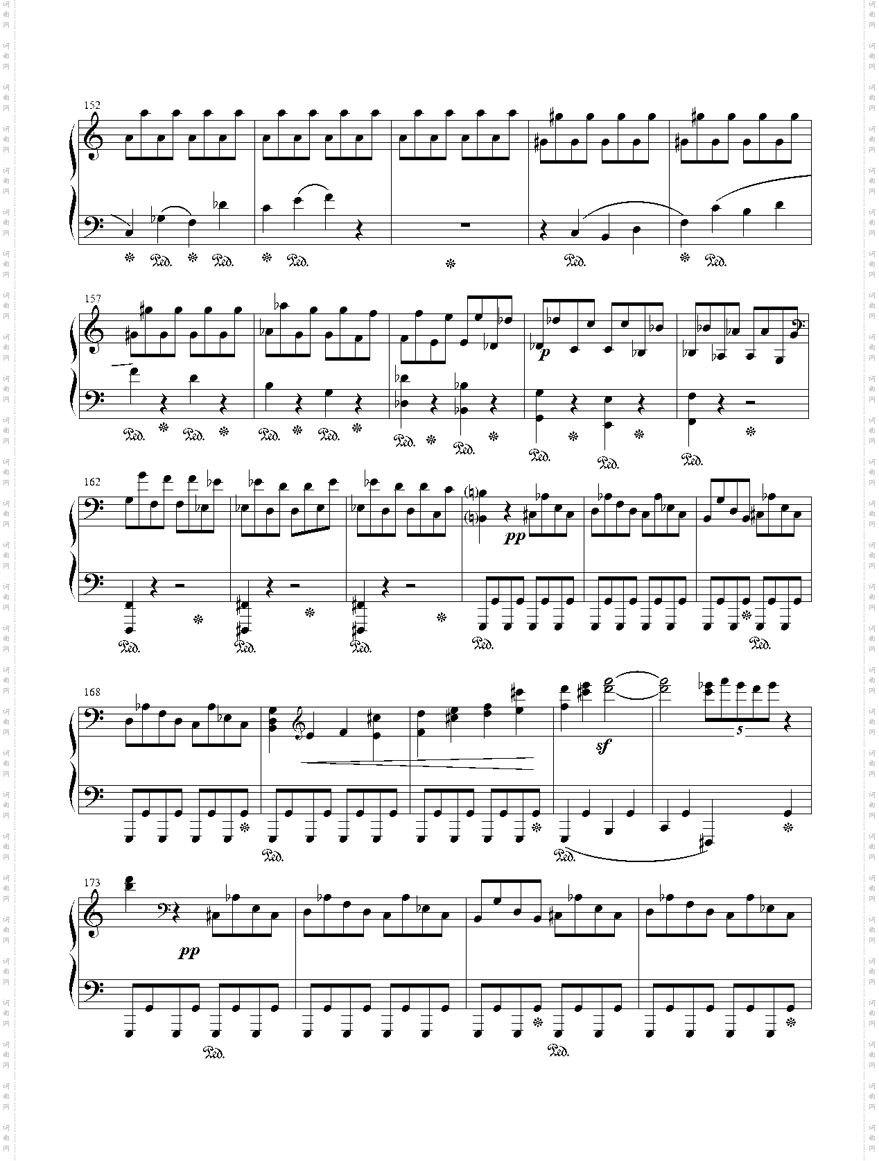 贝多芬C小调第八钢琴奏鸣曲悲怆奏鸣曲第一乐章