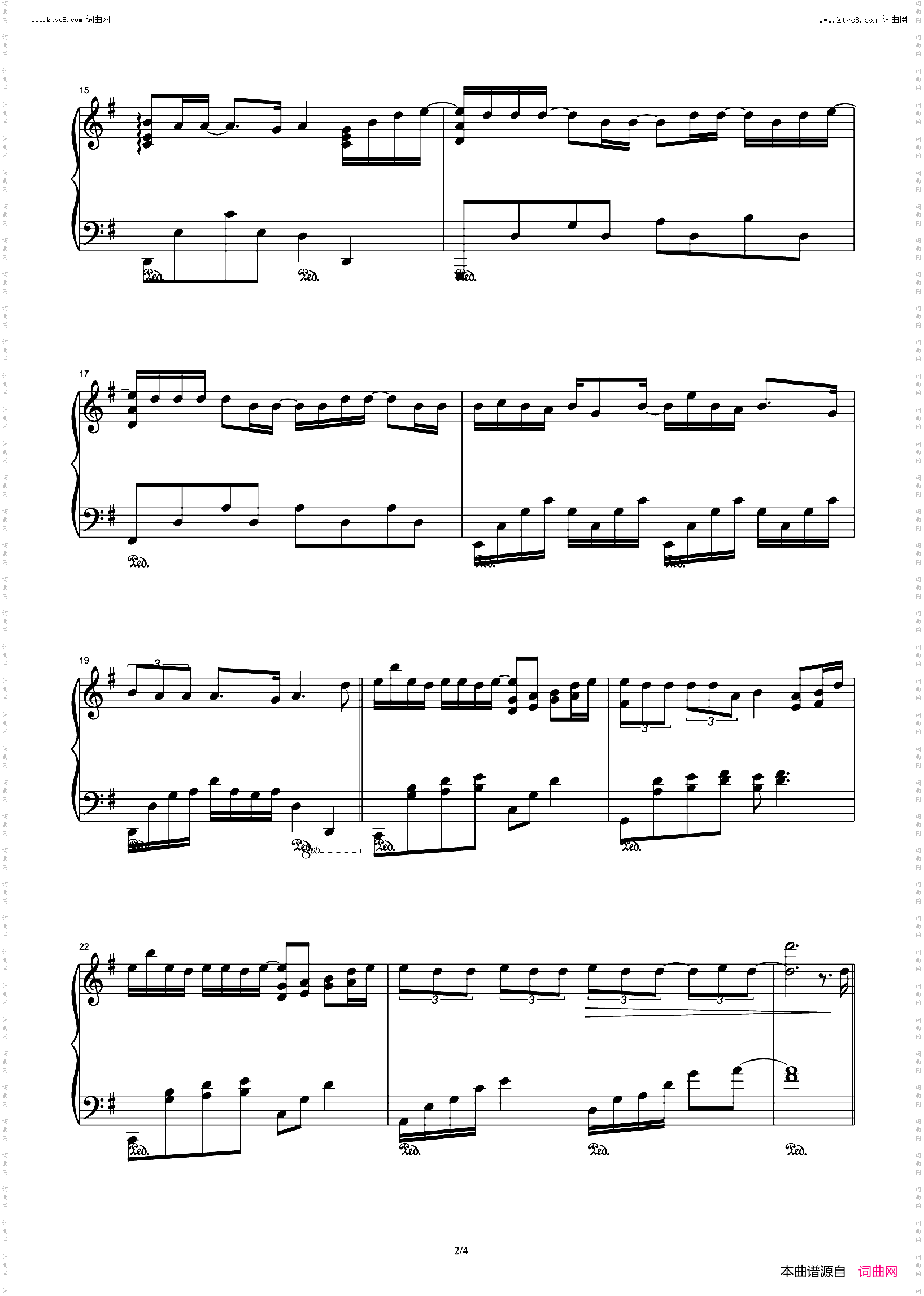 给电影人的情书_钢琴先森编配版