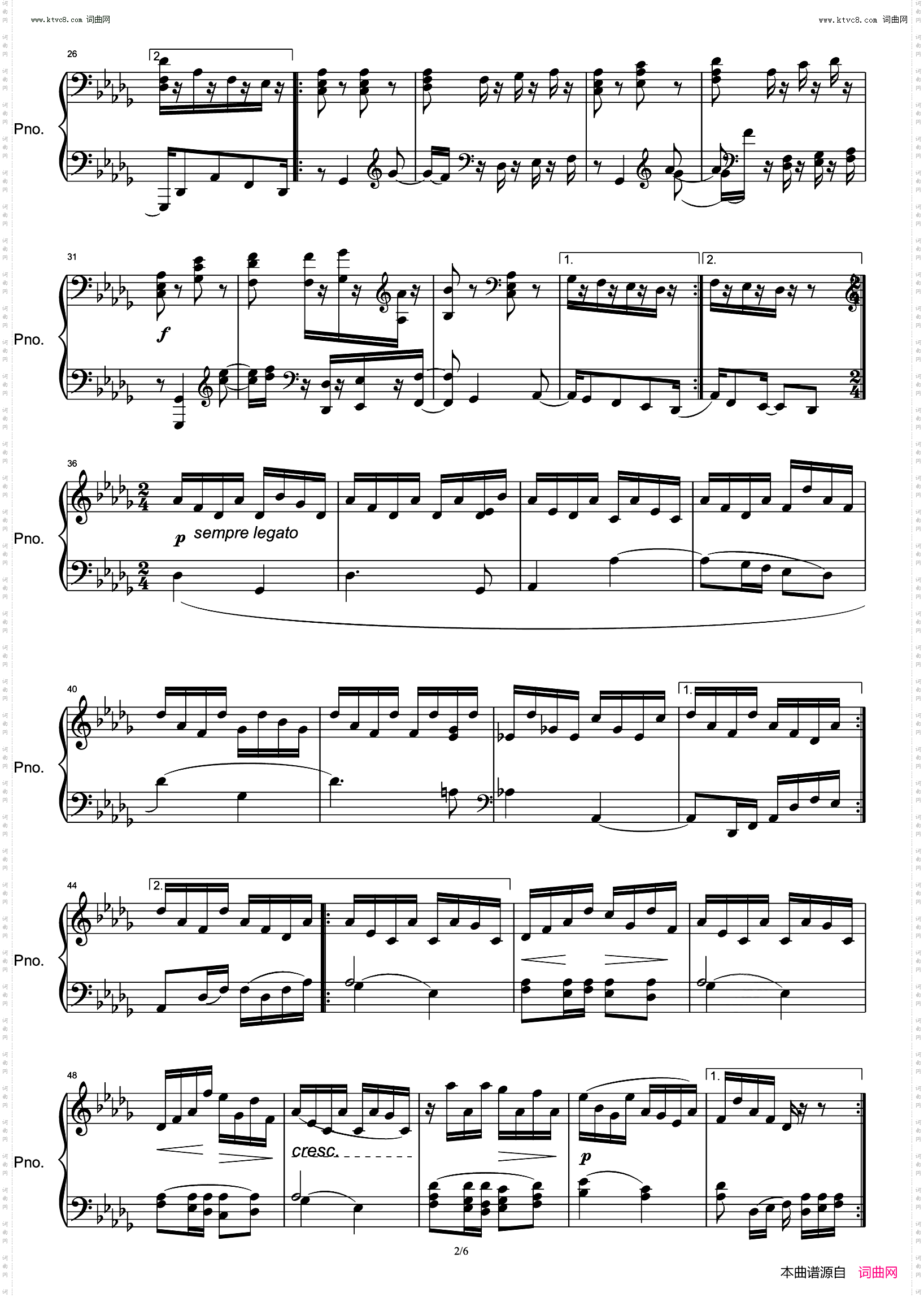 热情_奏鸣曲第二乐章