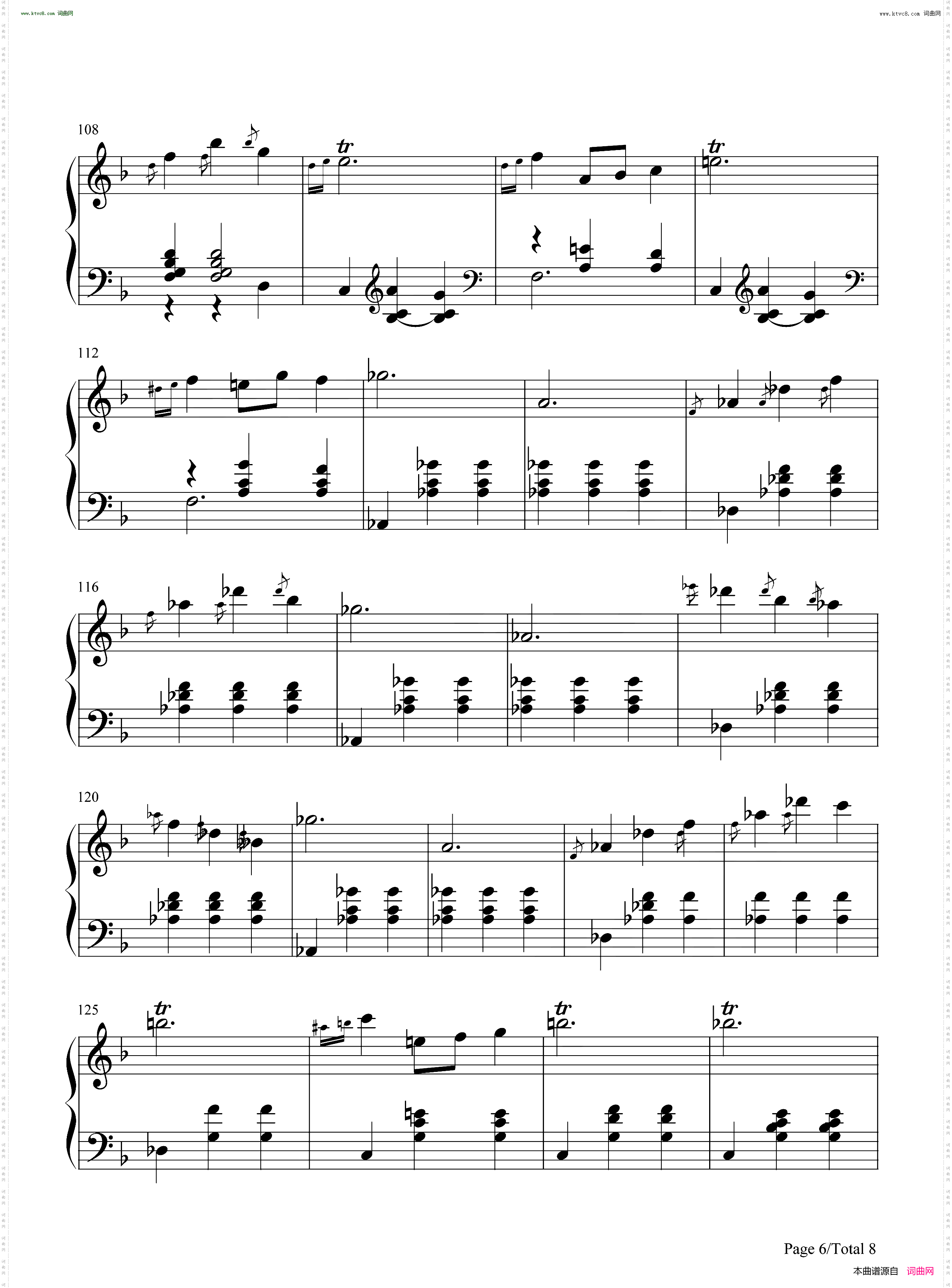 辉煌的大圆舞曲_F大调圆舞曲