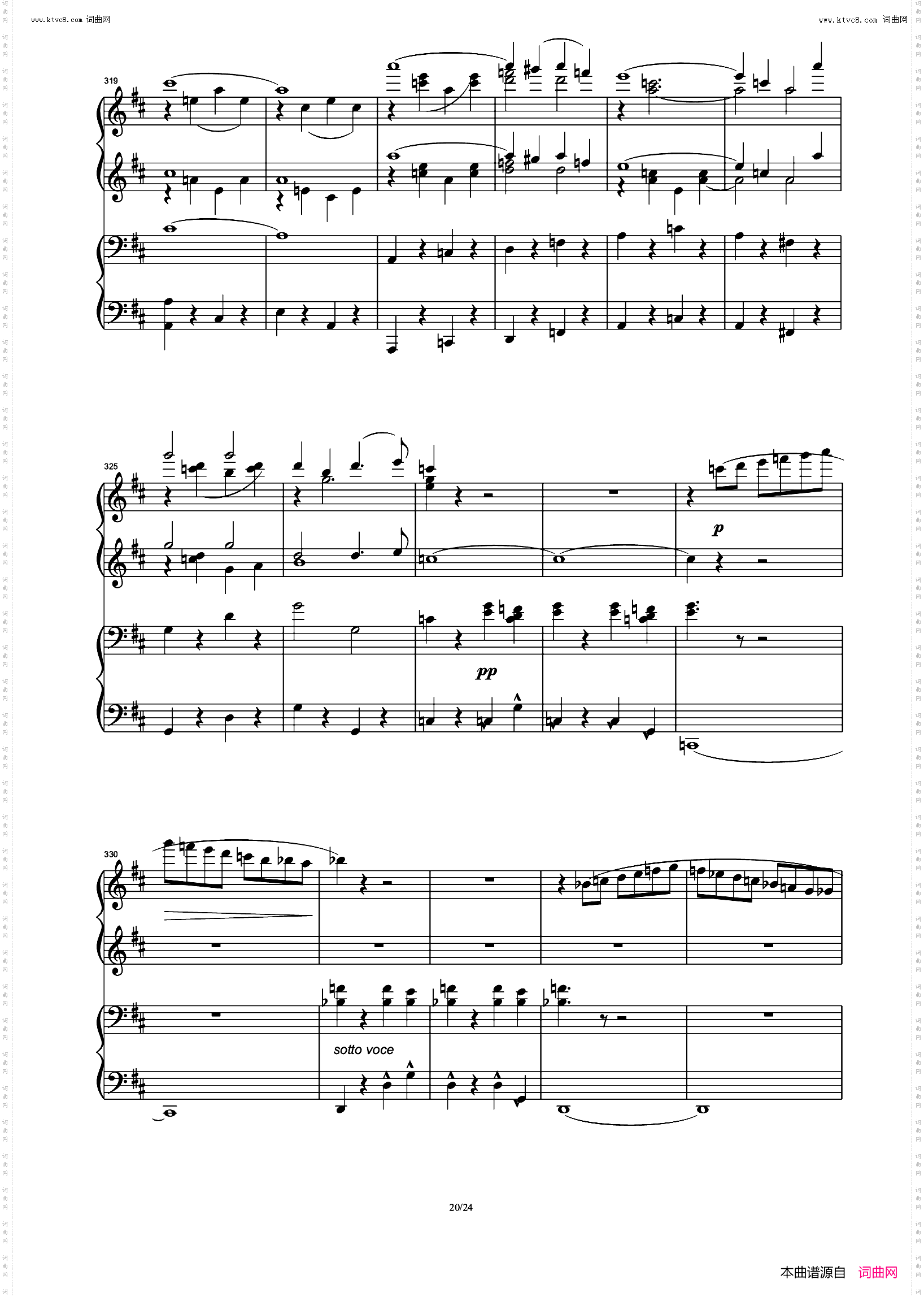 鲁斯兰与柳德米拉-序曲 Ruslan and Lyudmila Overture_四手联弹