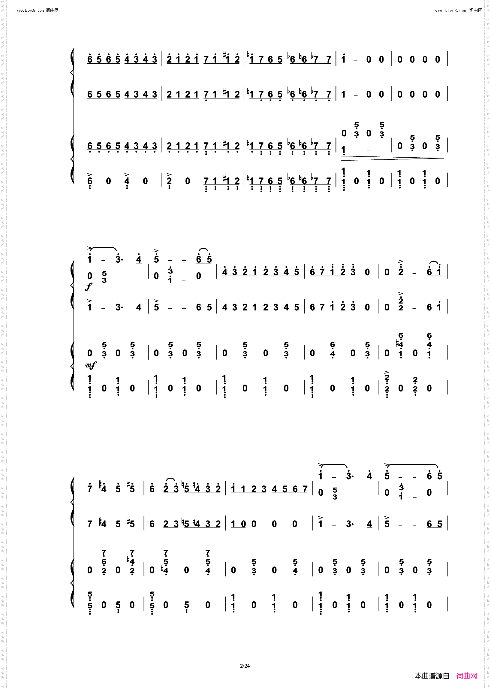 鲁斯兰与柳德米拉-序曲 Ruslan and Lyudmila Overture_四手联弹