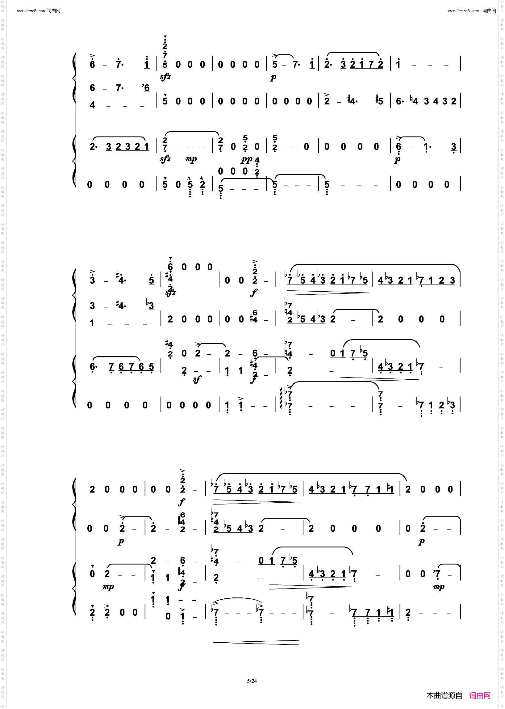 鲁斯兰与柳德米拉-序曲 Ruslan and Lyudmila Overture_四手联弹