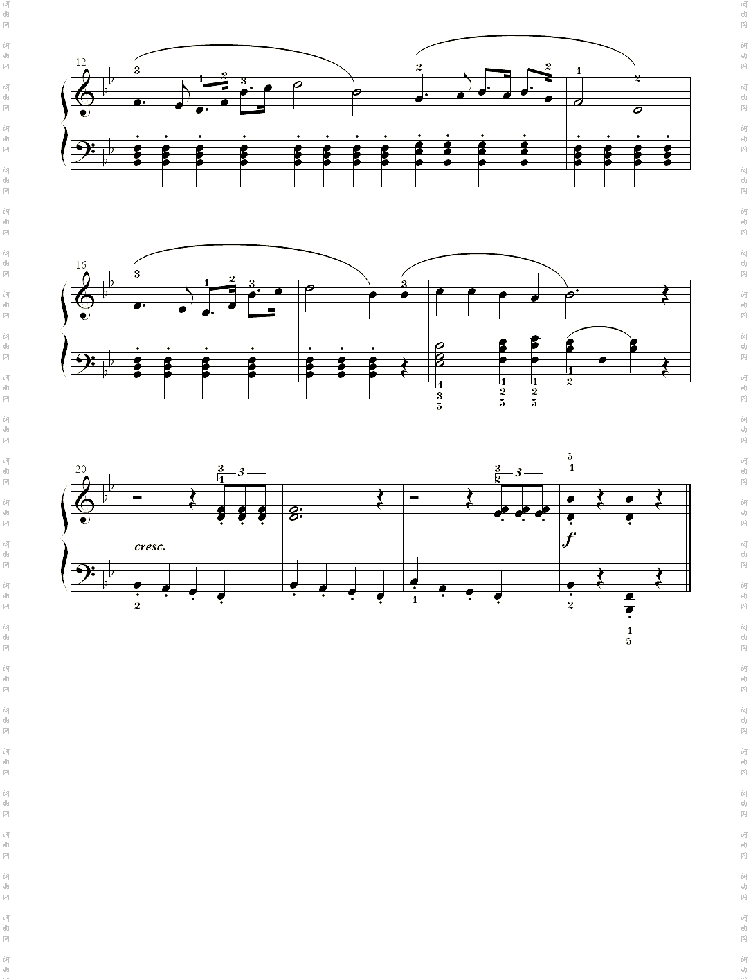 16、胜利之歌Battle Hymn of the Republic巴斯蒂安-演奏5
