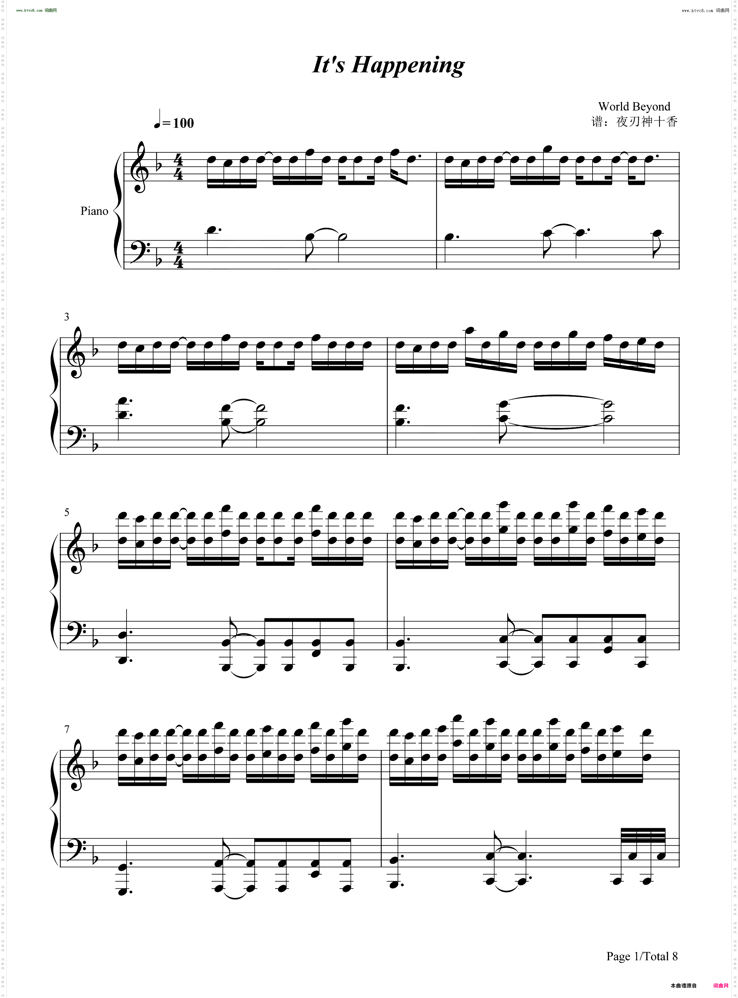 It's Happening_命令与征服心灵终结催泪神曲